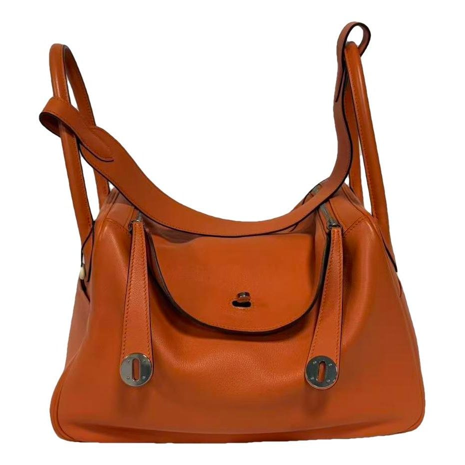 Lindy leather handbag