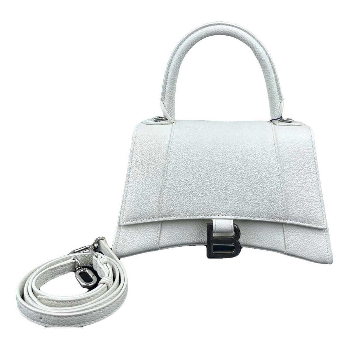 Balenciaga Hourglass leather handbag