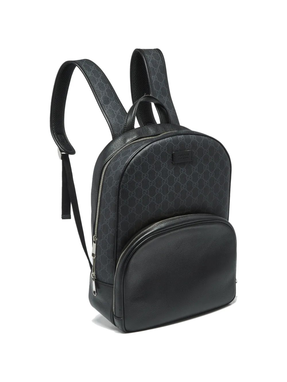 medium GG Supreme and leather backpack