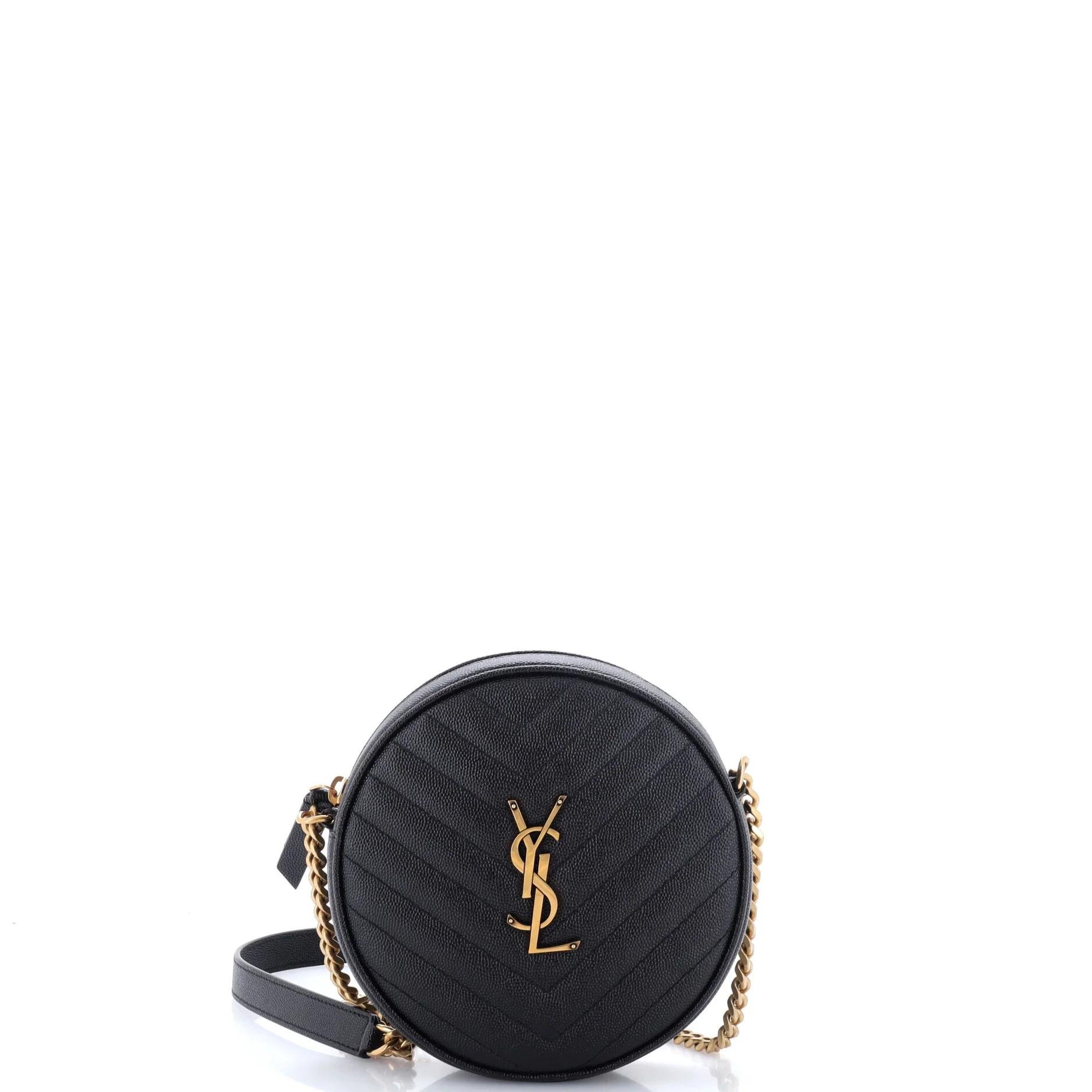 Vinyle leather crossbody bag