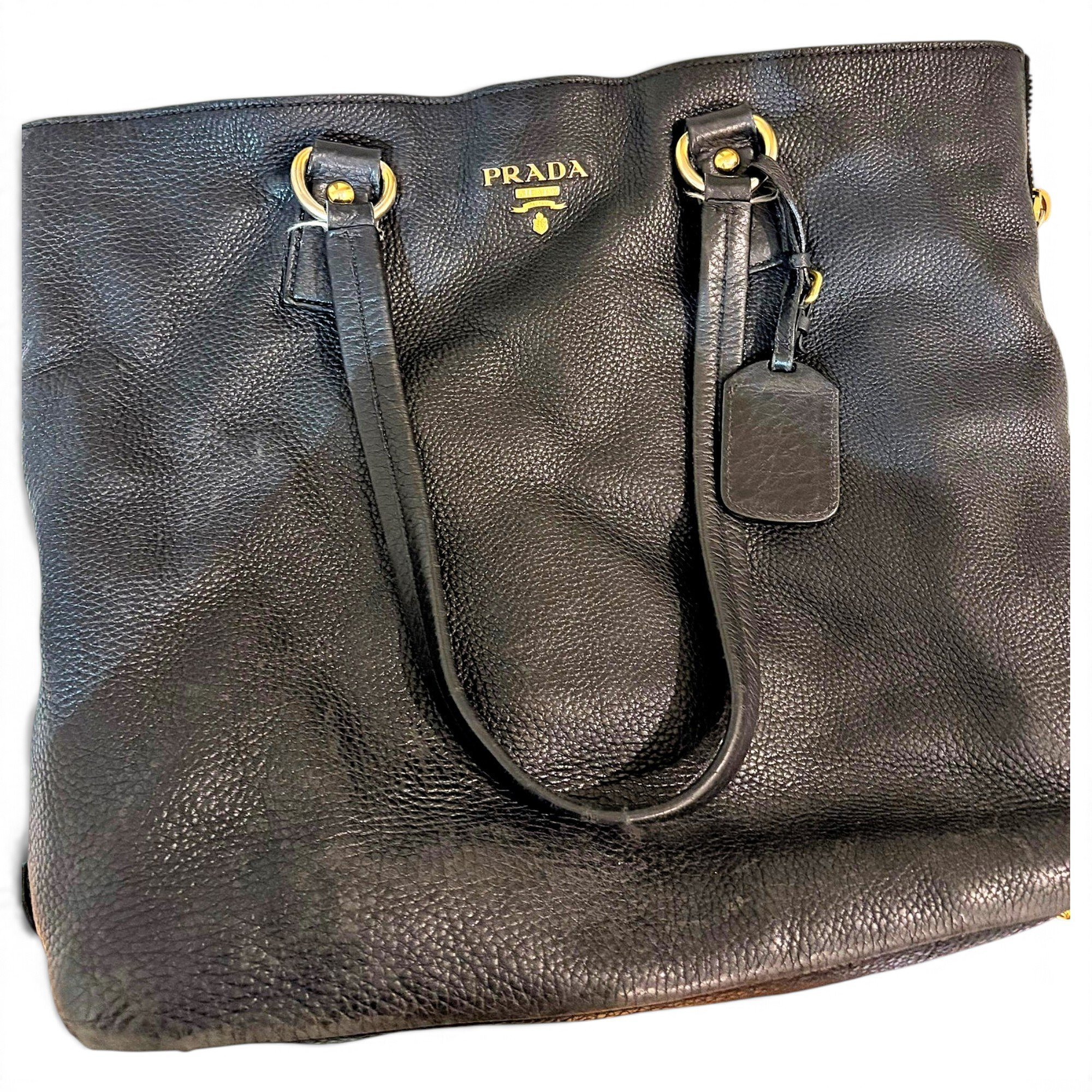 Leather handbag