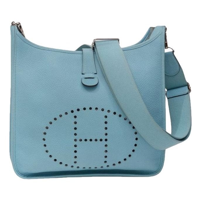 Evelyne leather handbag