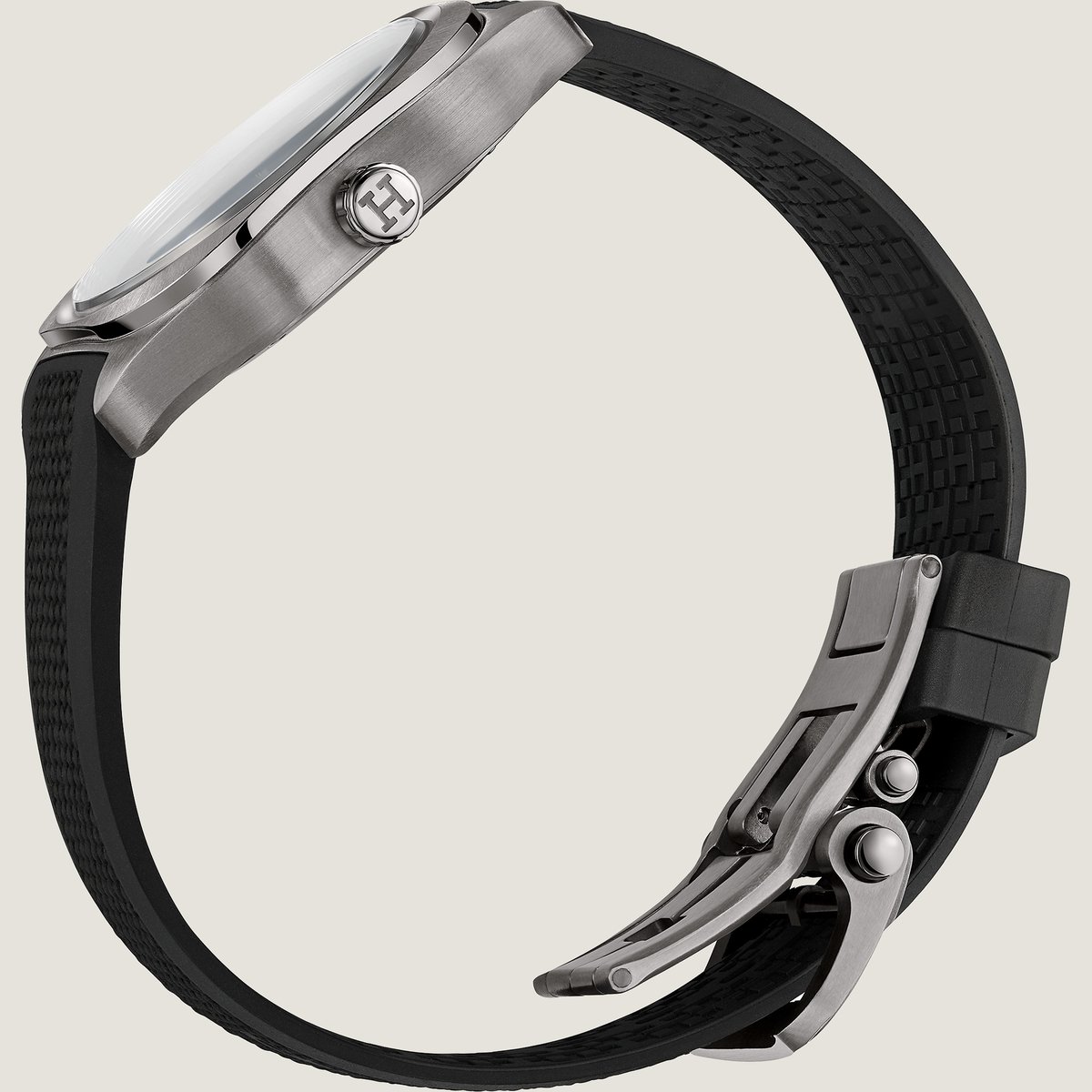 Sans Coloris Hermès H08 Watch, 42 mm