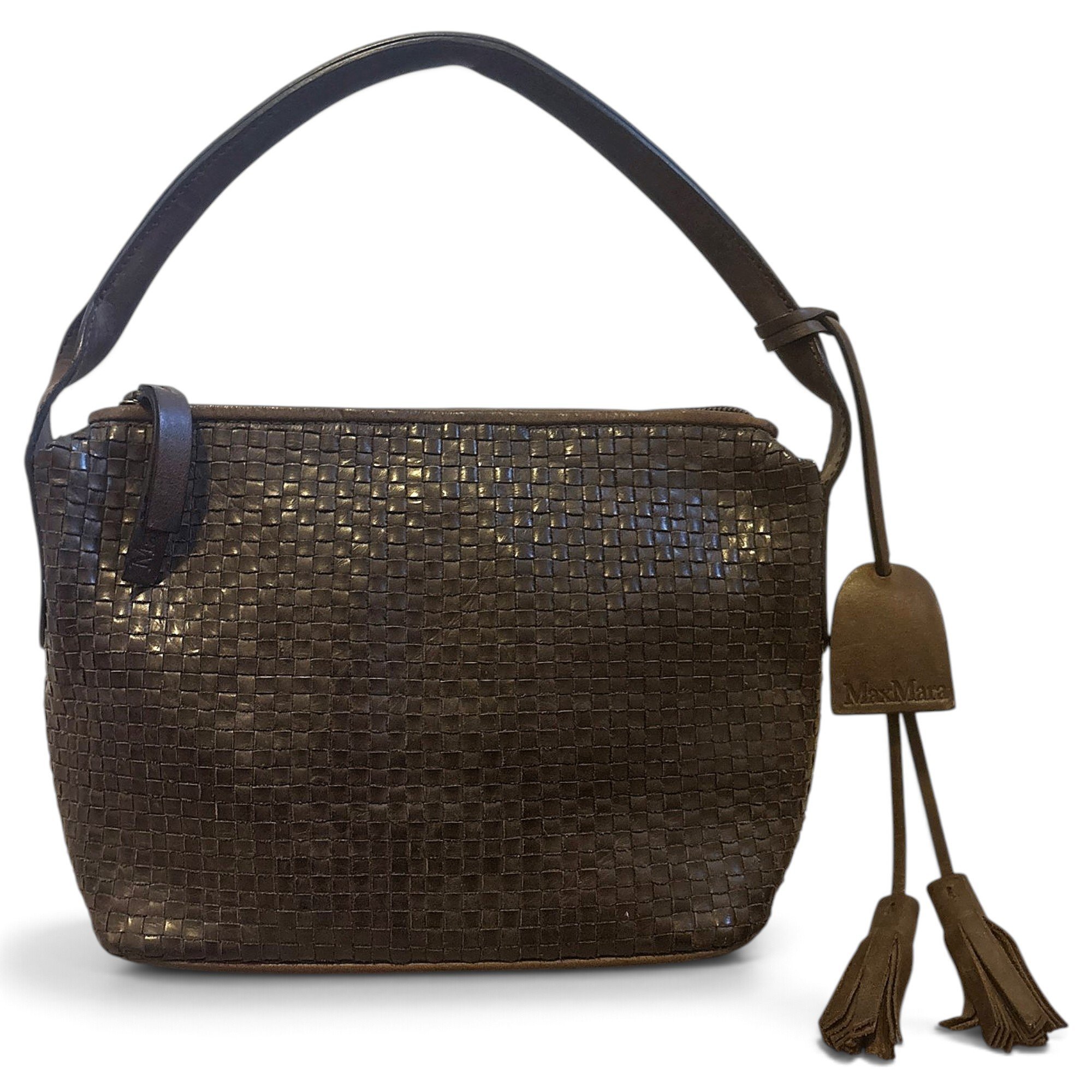 Leather handbag