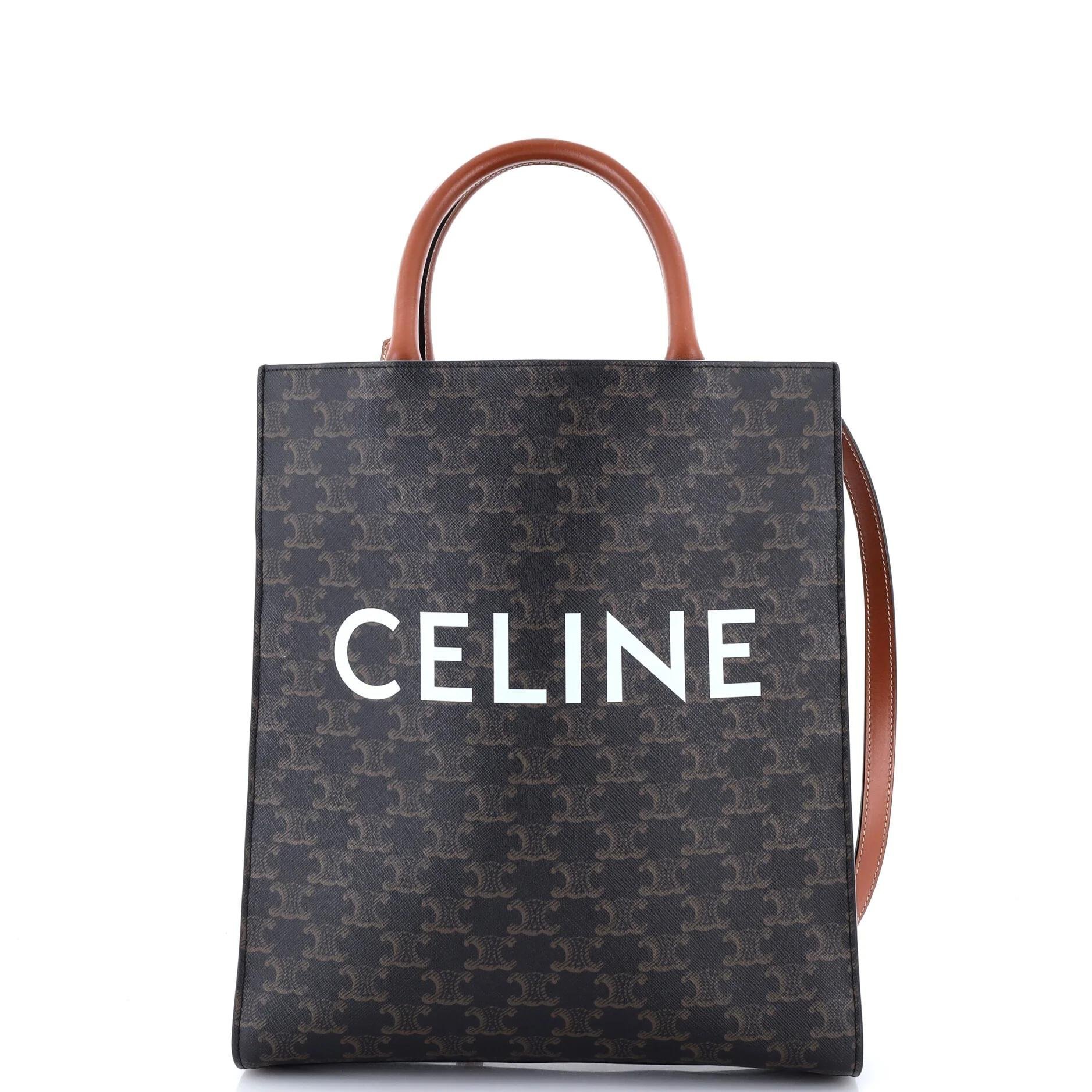 Leather tote