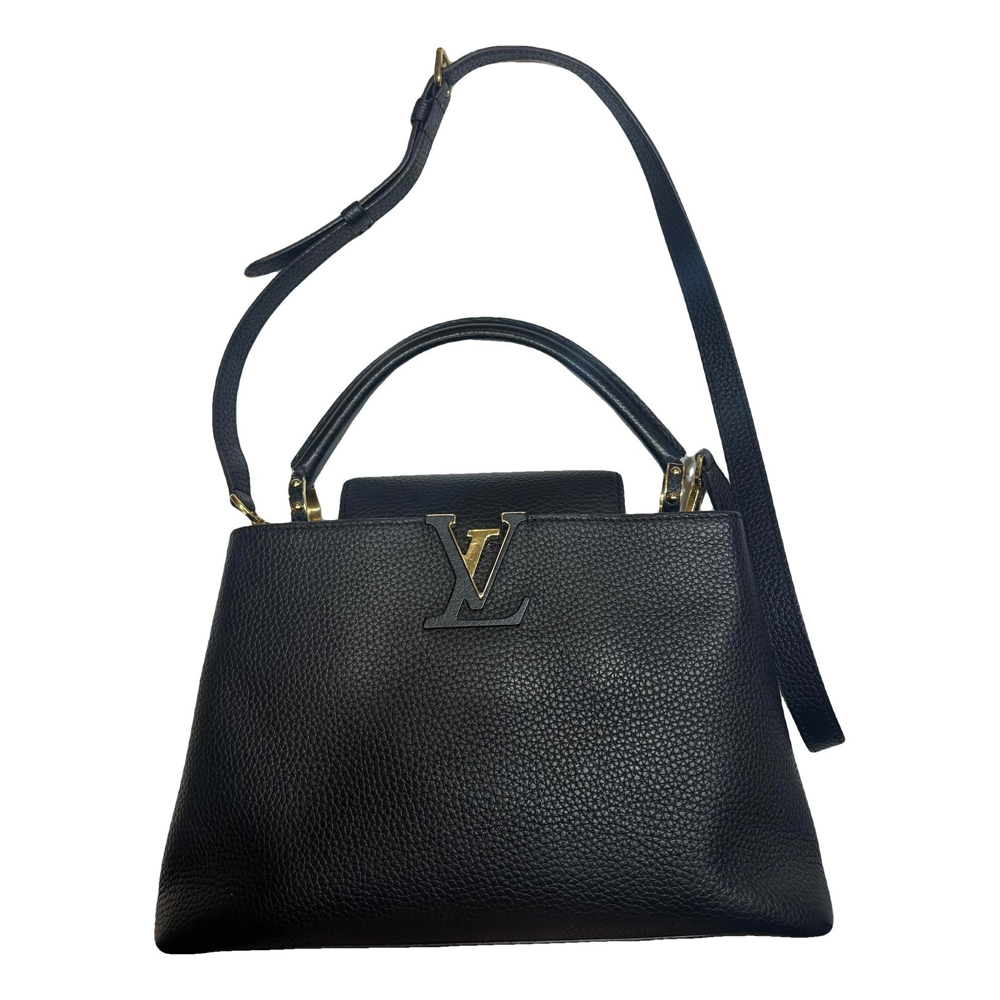 Capucines leather handbag