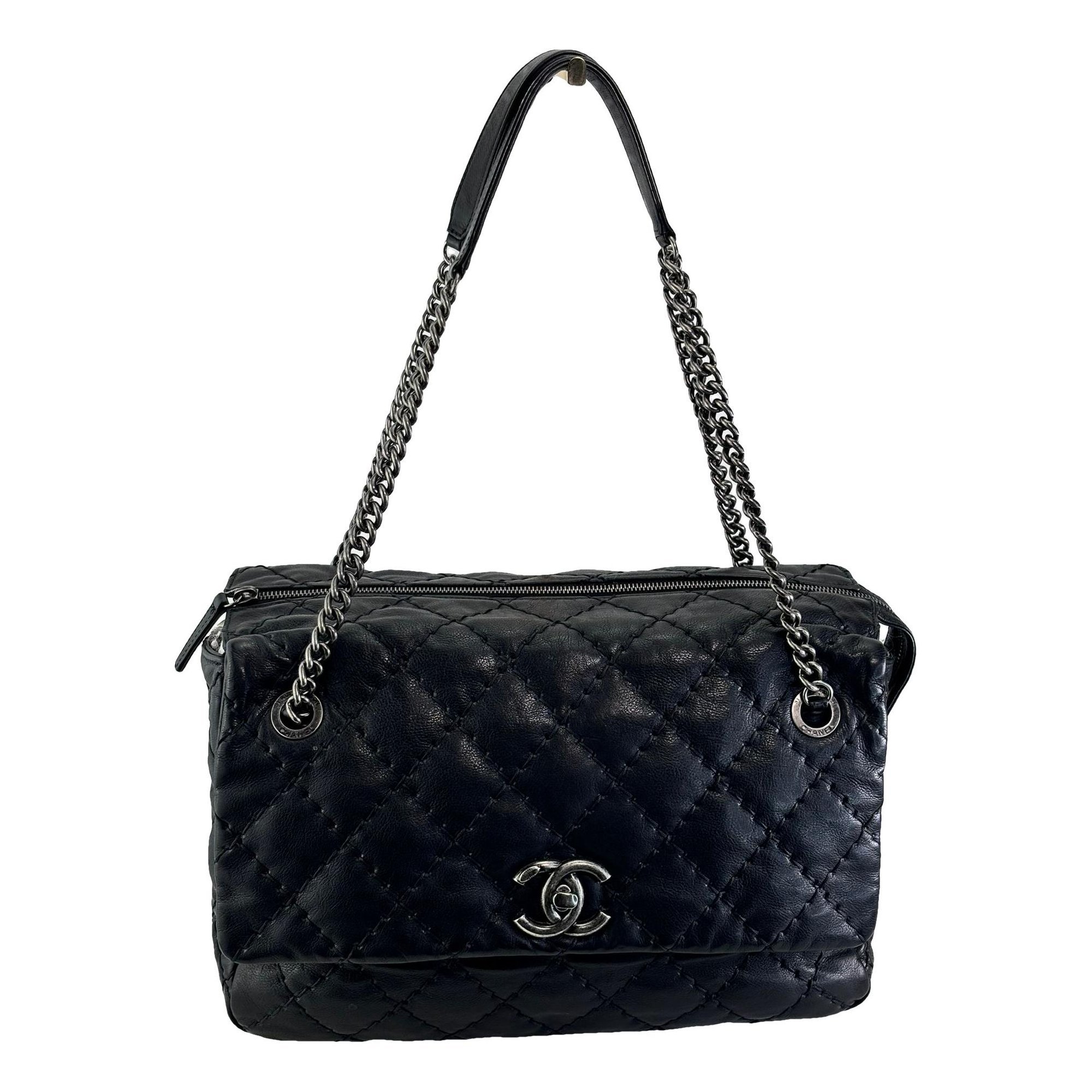 Leather handbag