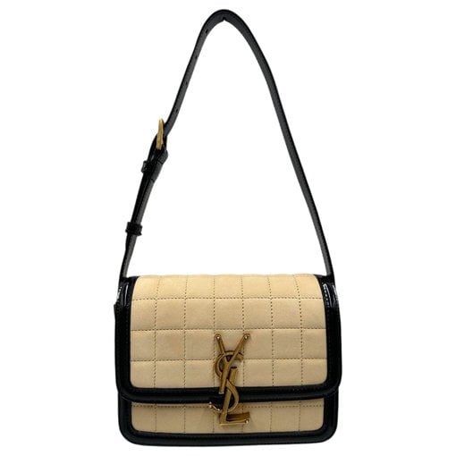 Solférino leather handbag