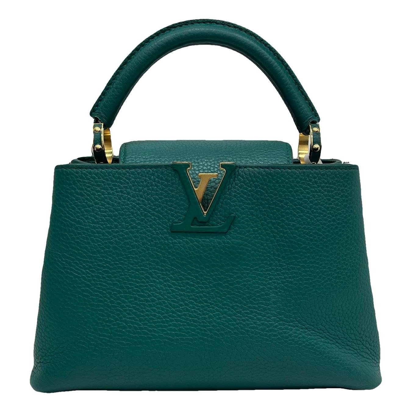 Capucines leather handbag