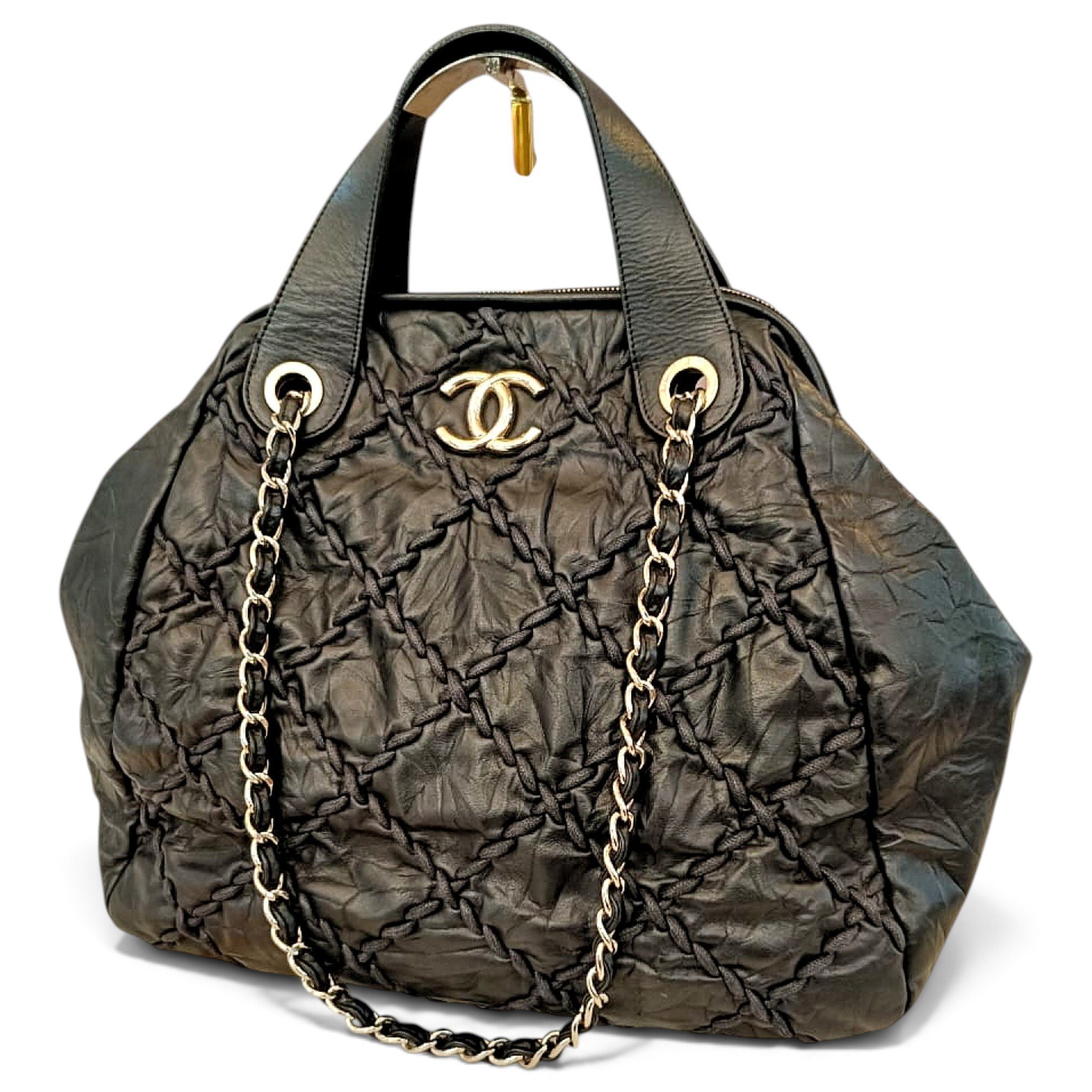 Bowling Bag leather handbag