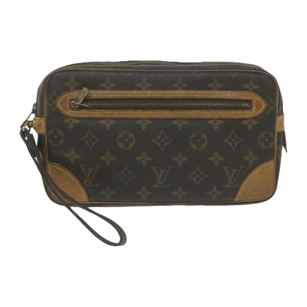 Marly Dragonne leather clutch bag