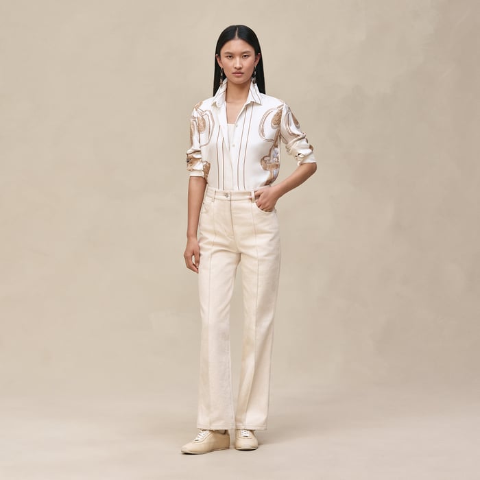 Blanc Nacre "Brides De Gala Gold" Classic Shirt