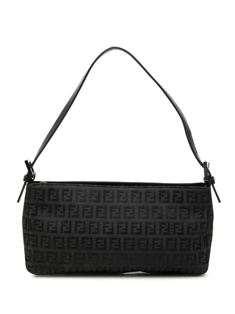Fendi 2000-2010 Zucchino Canvas Pochette shoulder bag