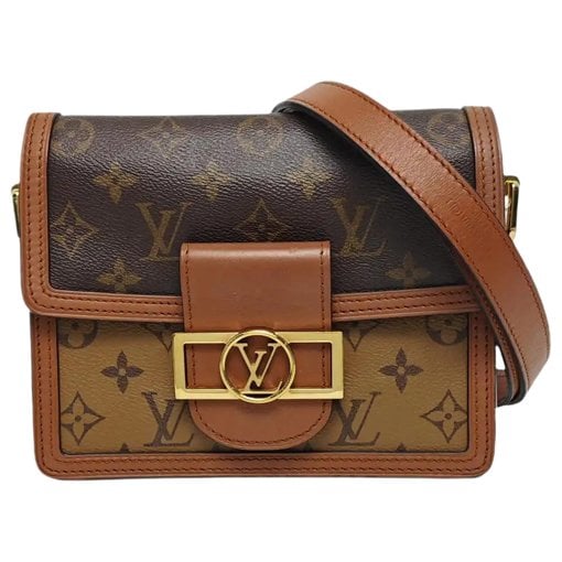 Dauphine leather mini bag
