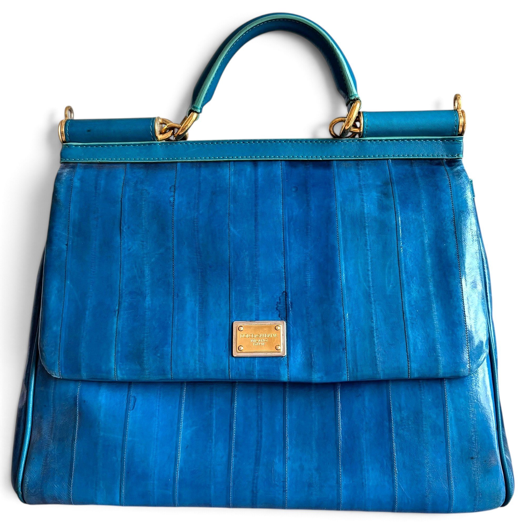 Dolce & Gabbana Devotion leather handbag