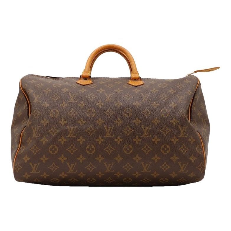 Speedy leather handbag