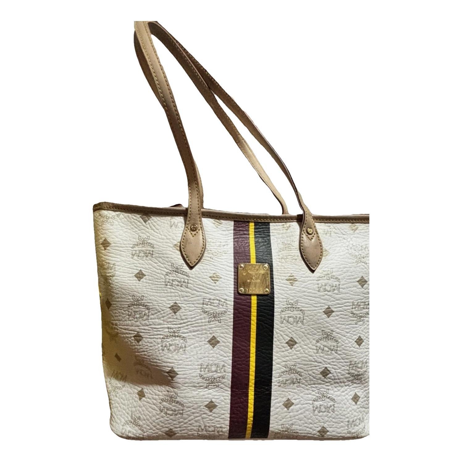 Leather tote