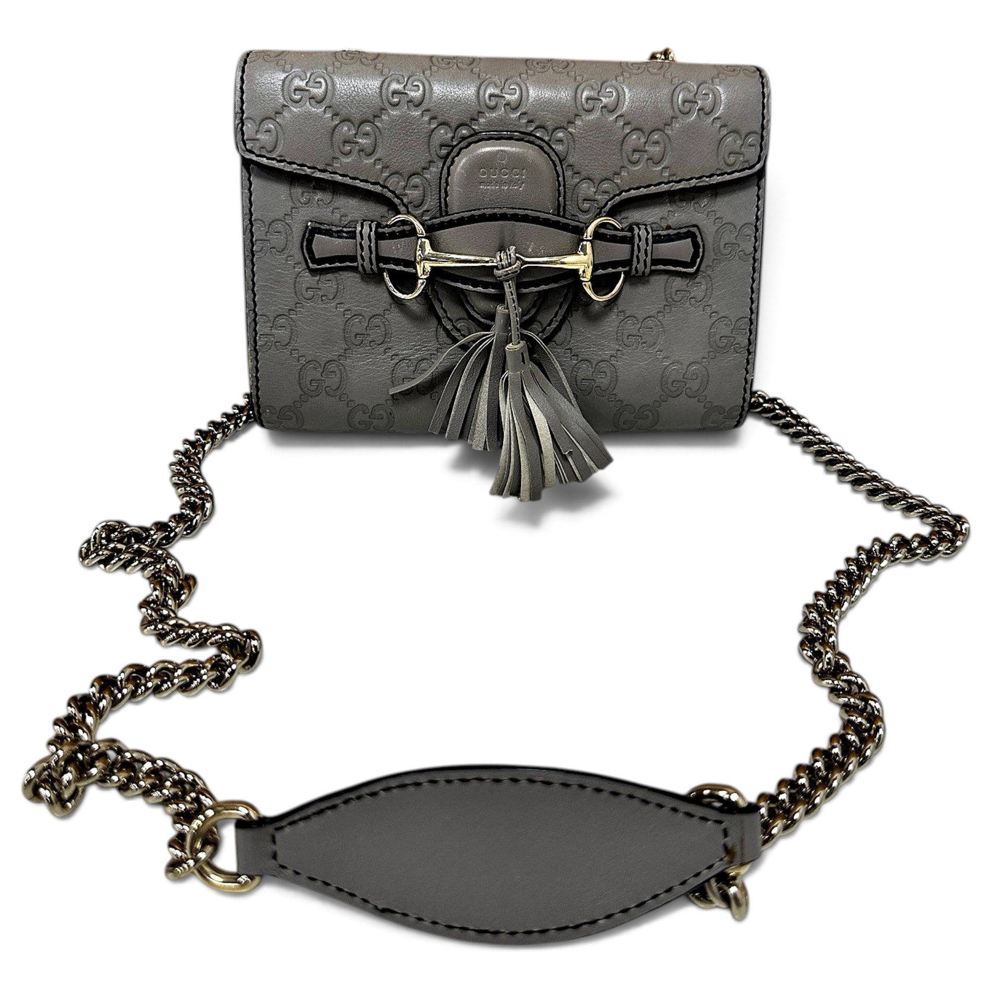 Horsebit 1955 Chain leather handbag