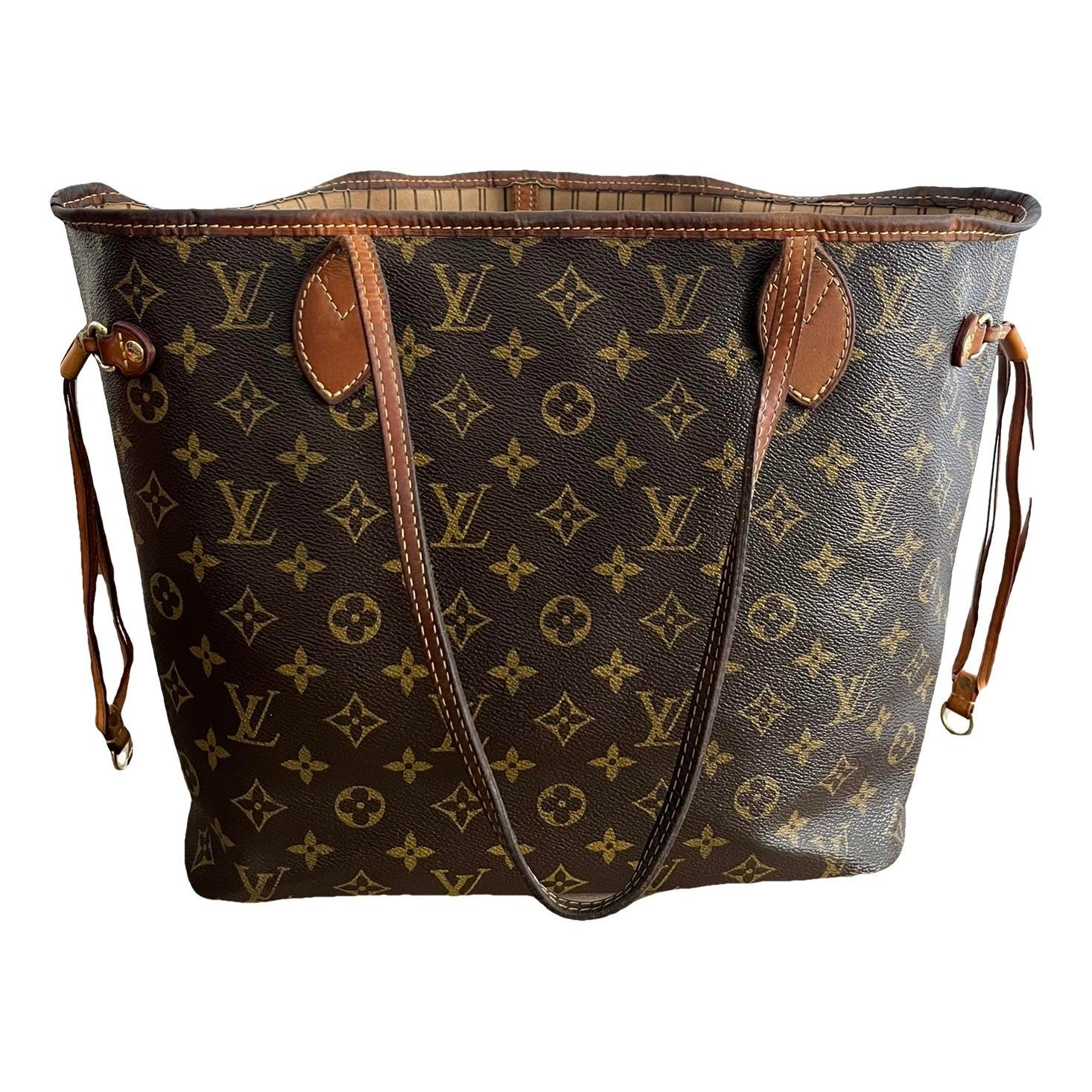 Neverfull leather tote