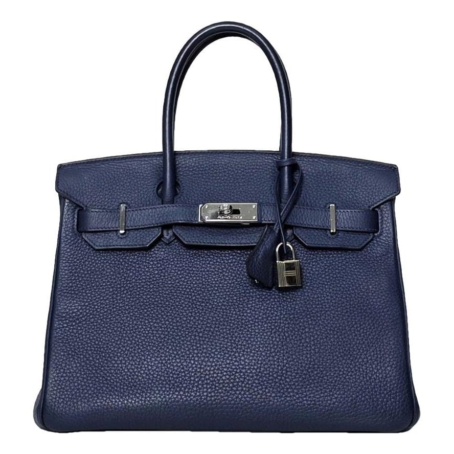 Birkin 30 leather handbag