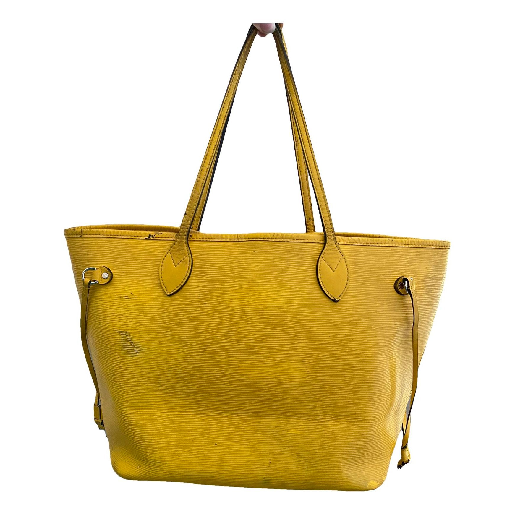 Neverfull leather tote