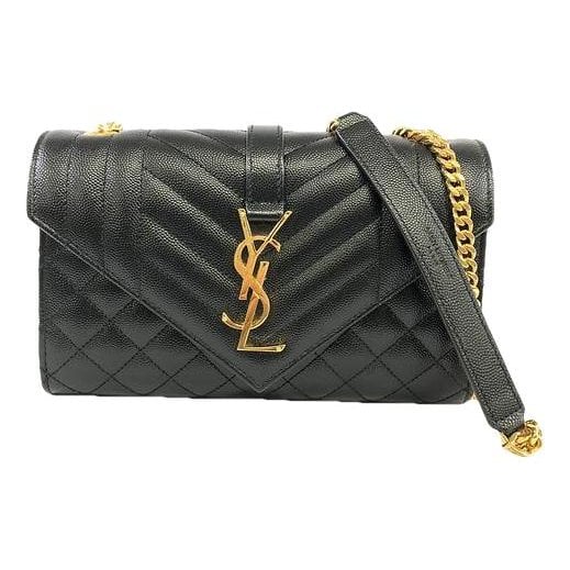Envelope leather crossbody bag