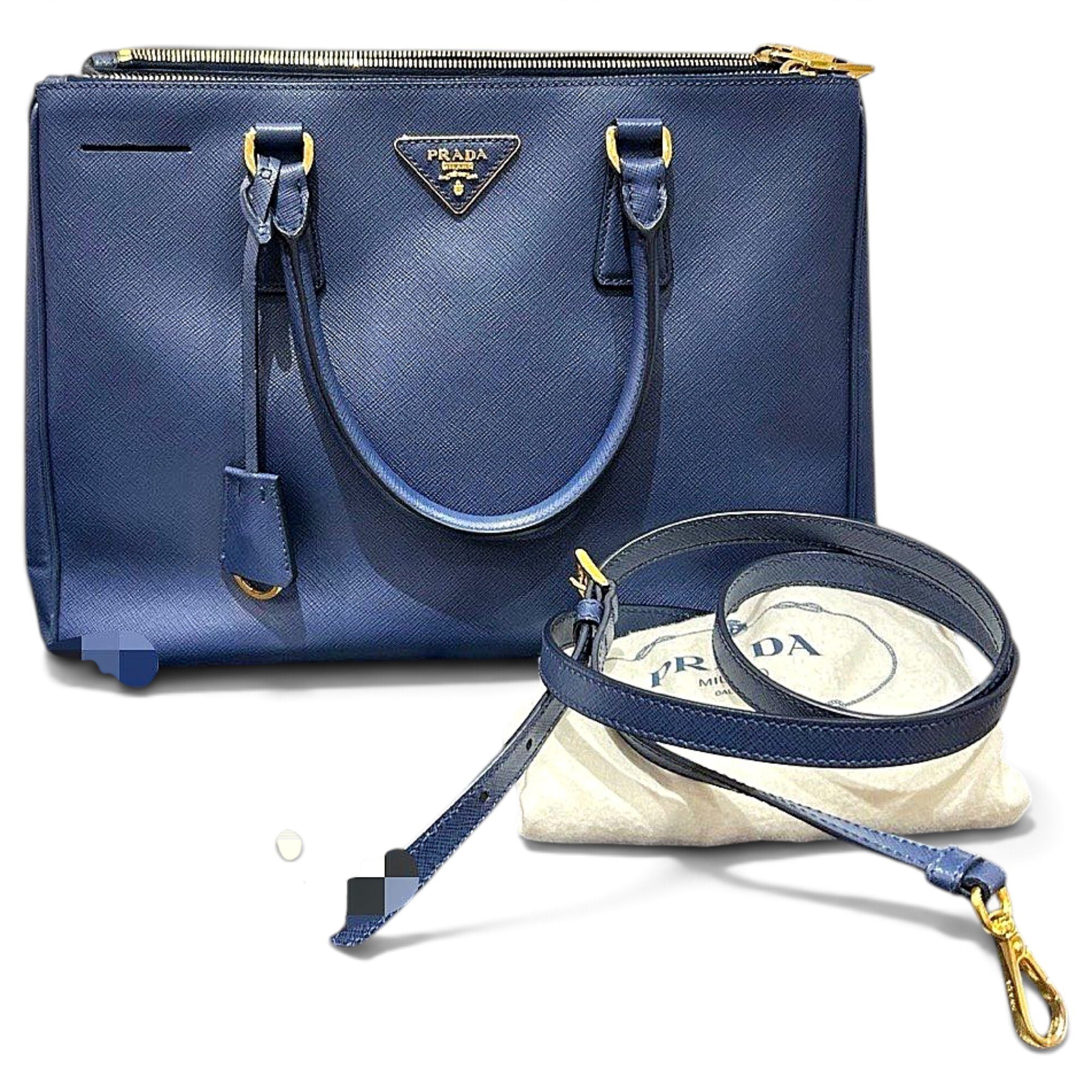 Galleria leather handbag