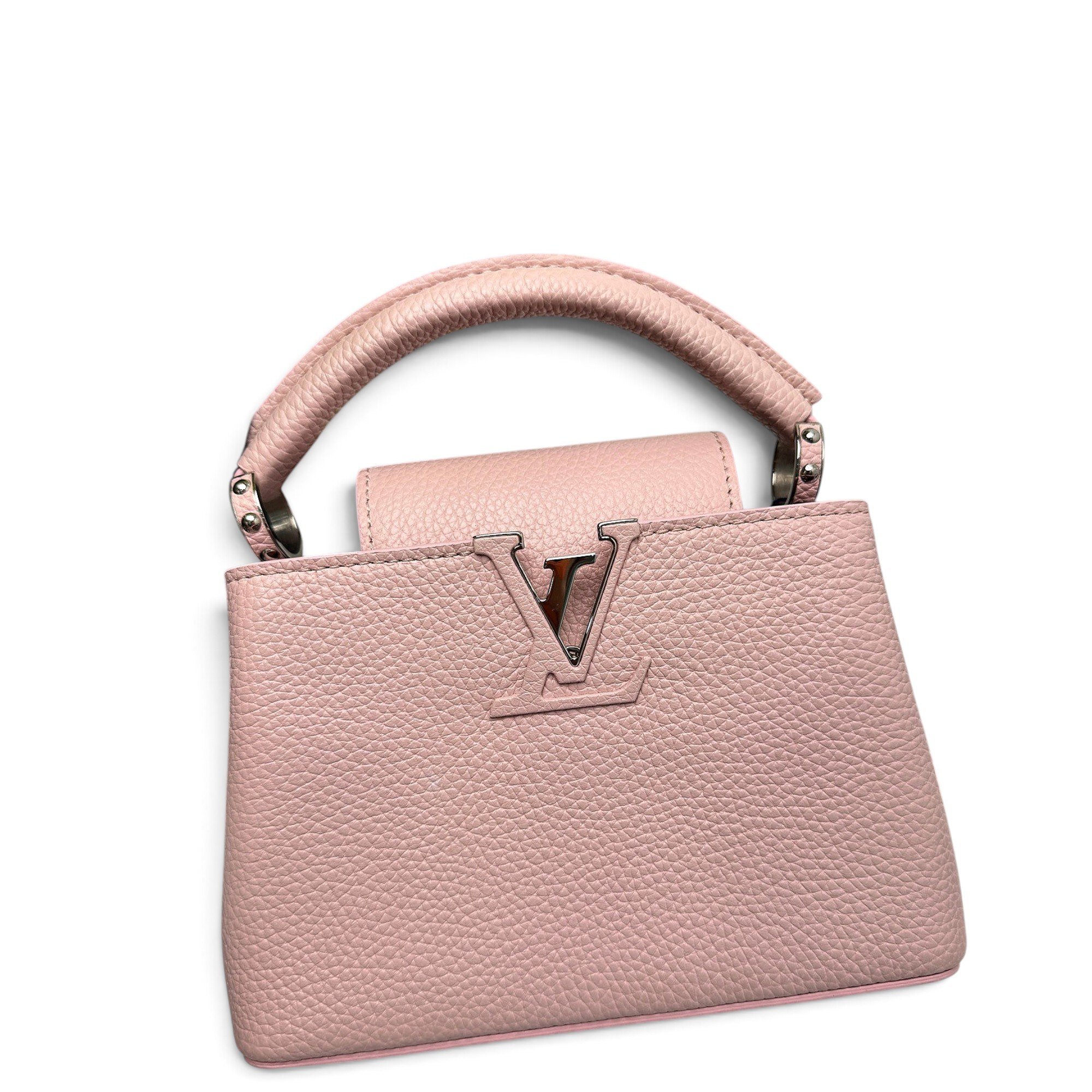 Capucines leather handbag