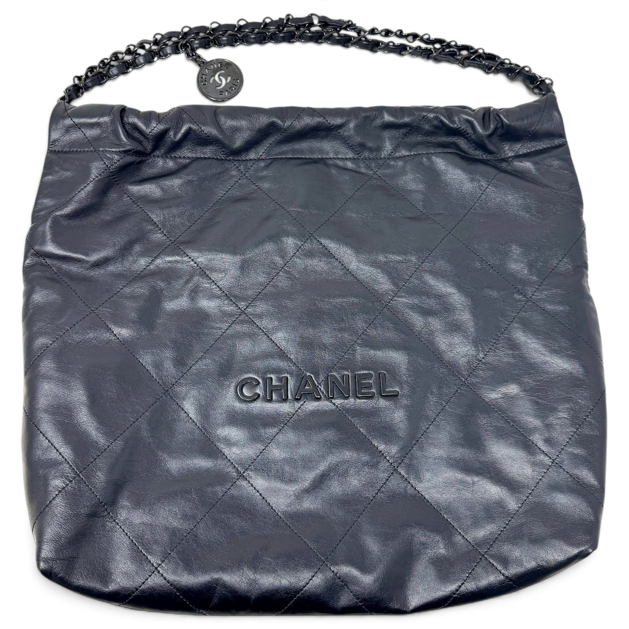 Chanel 22 leather tote