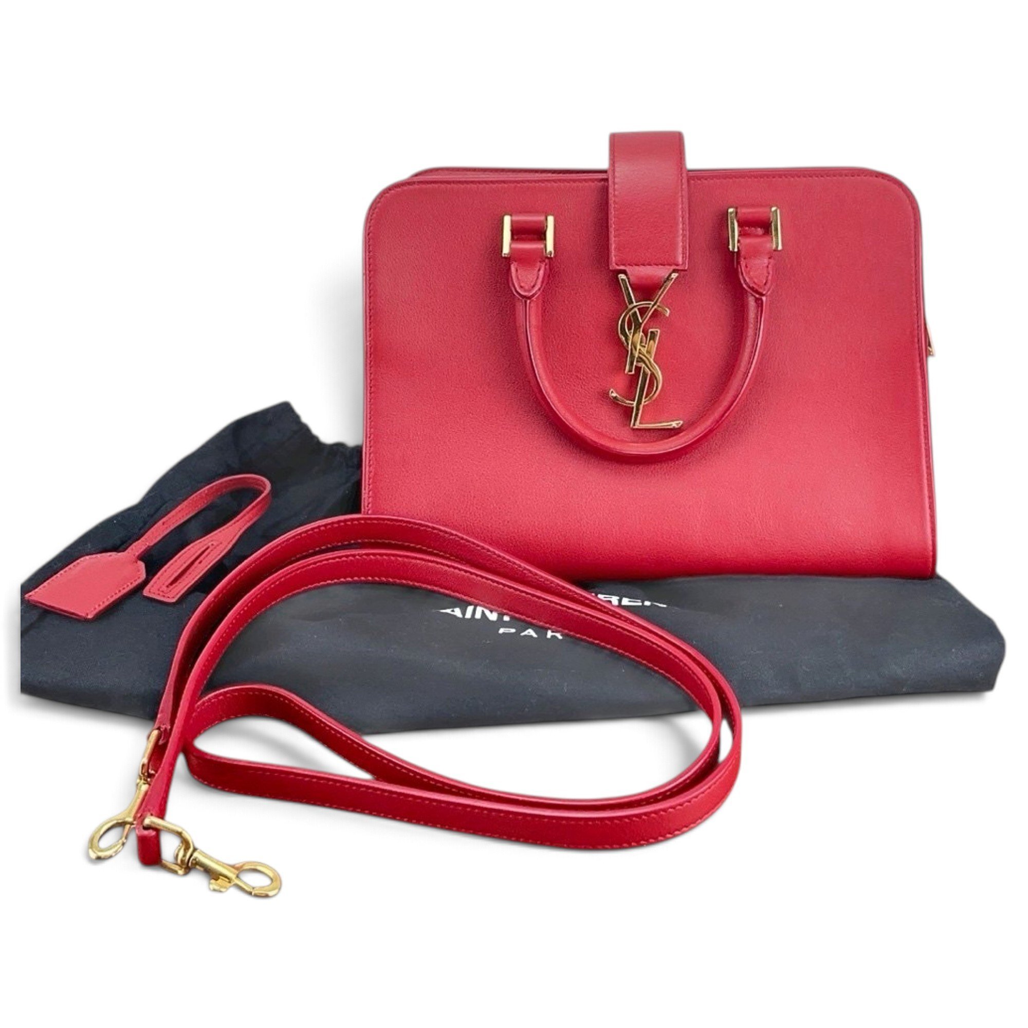Monogram Cabas leather handbag