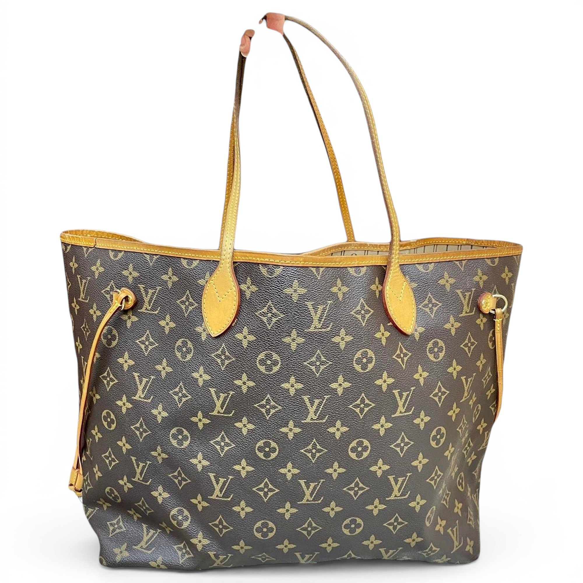 Neverfull leather handbag