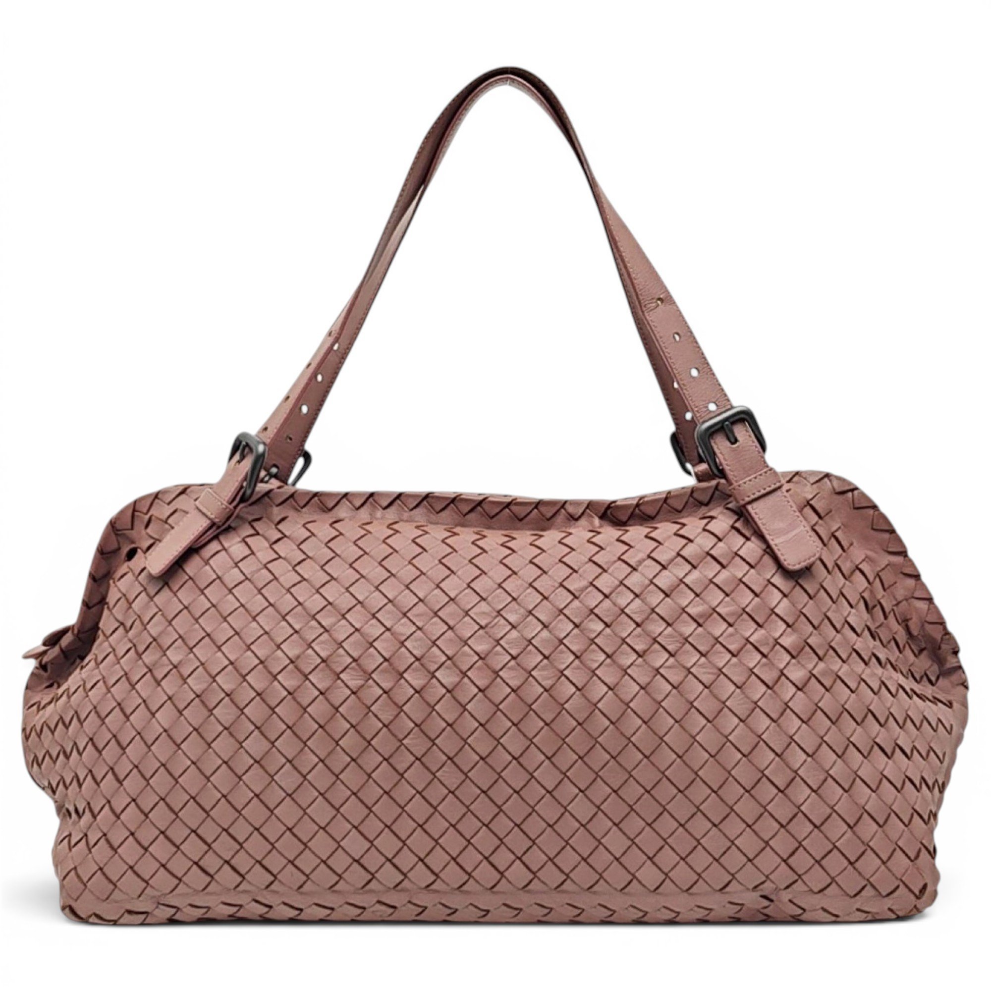 Leather tote
