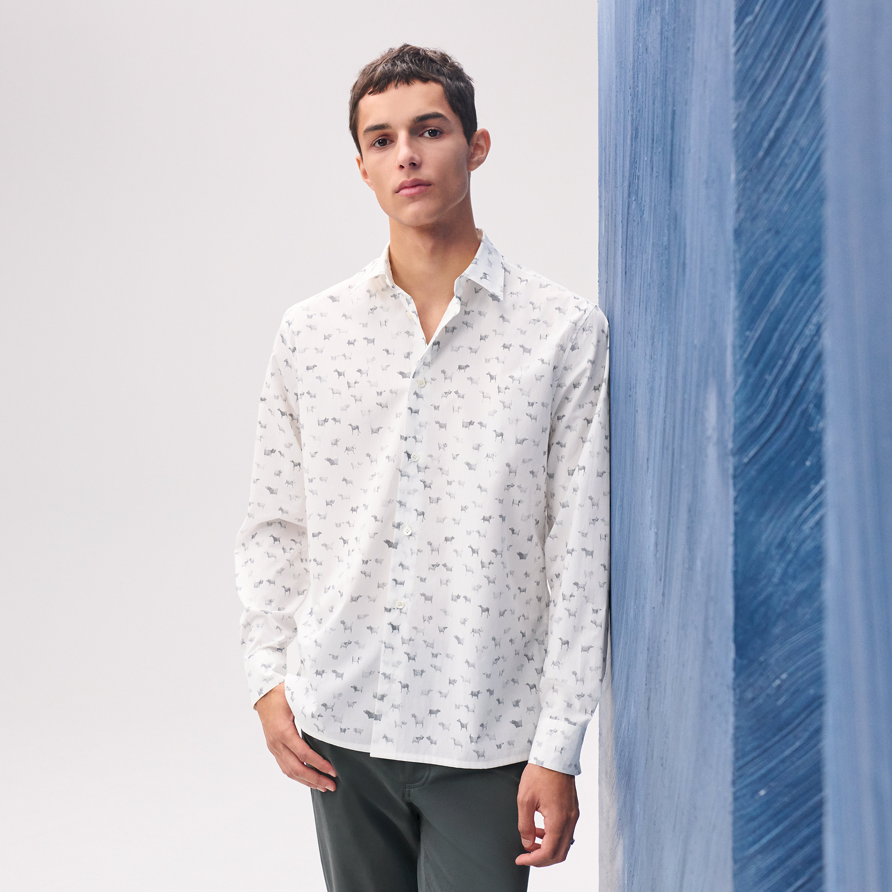 "Meli Medor" straight cut shirt
