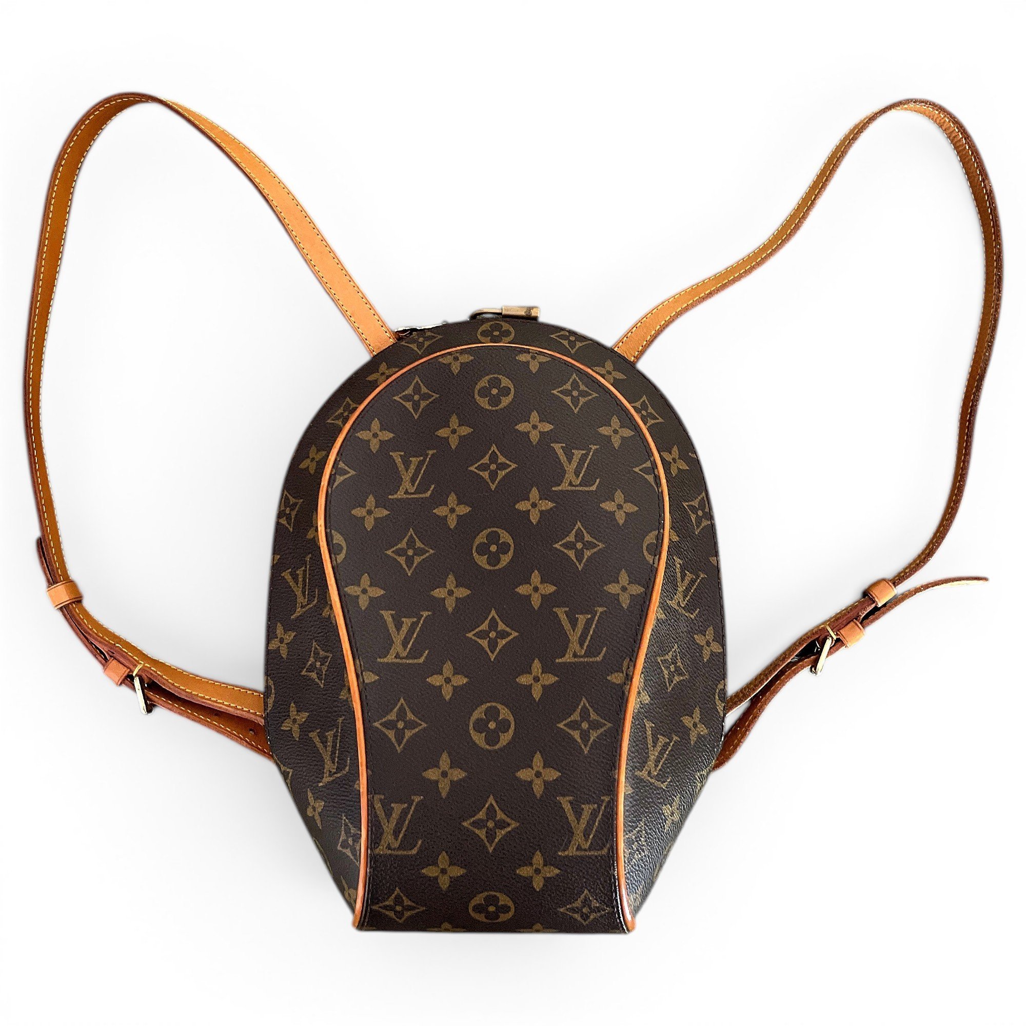 Leather backpack