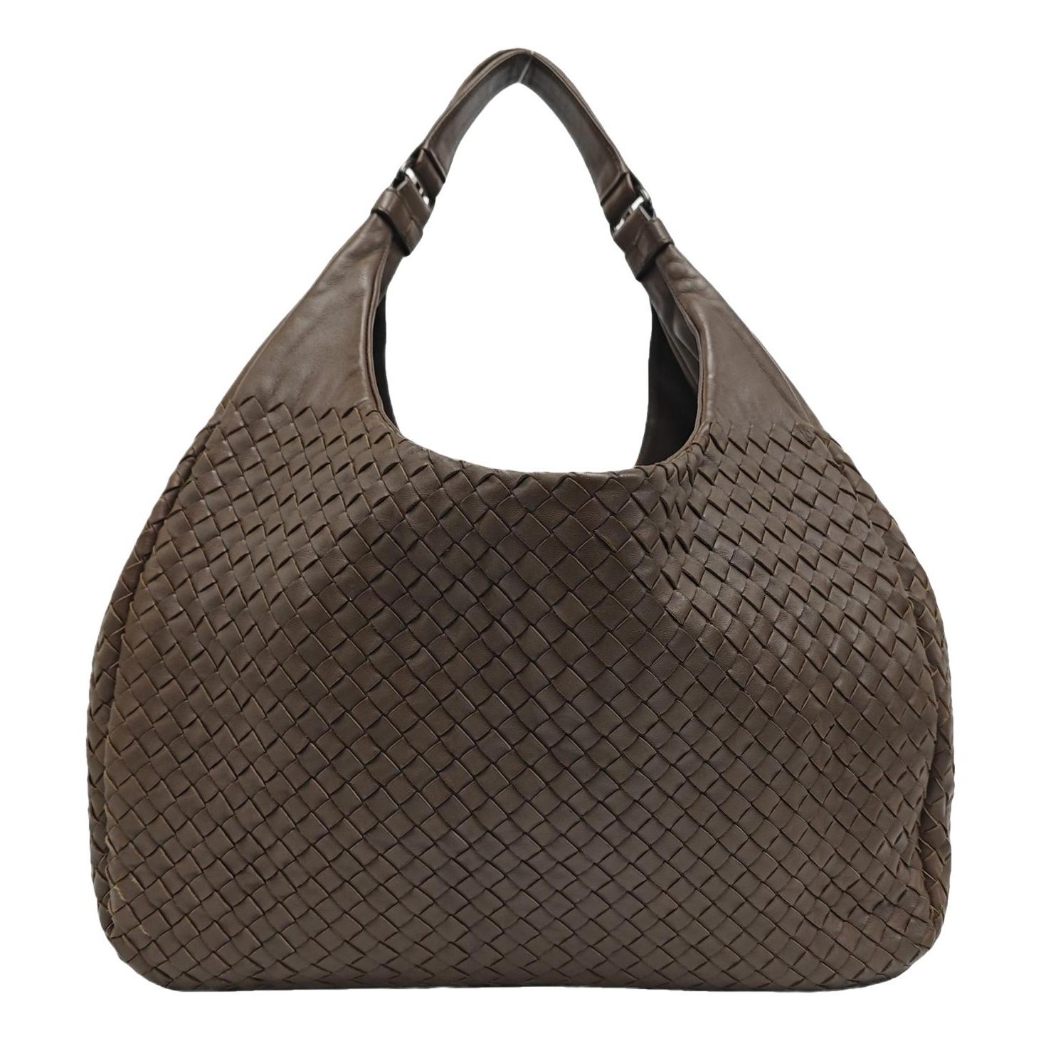 Parachute leather handbag