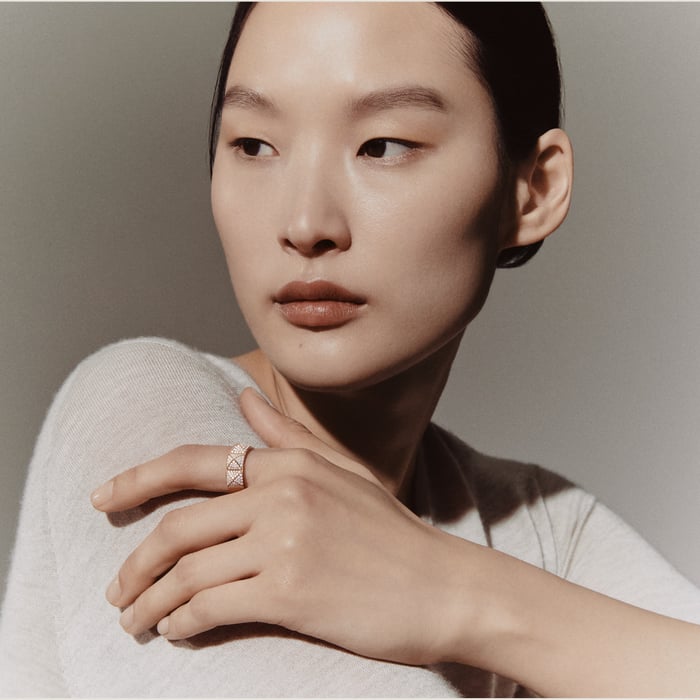 Sans Coloris Hermès Clou d'H Ring