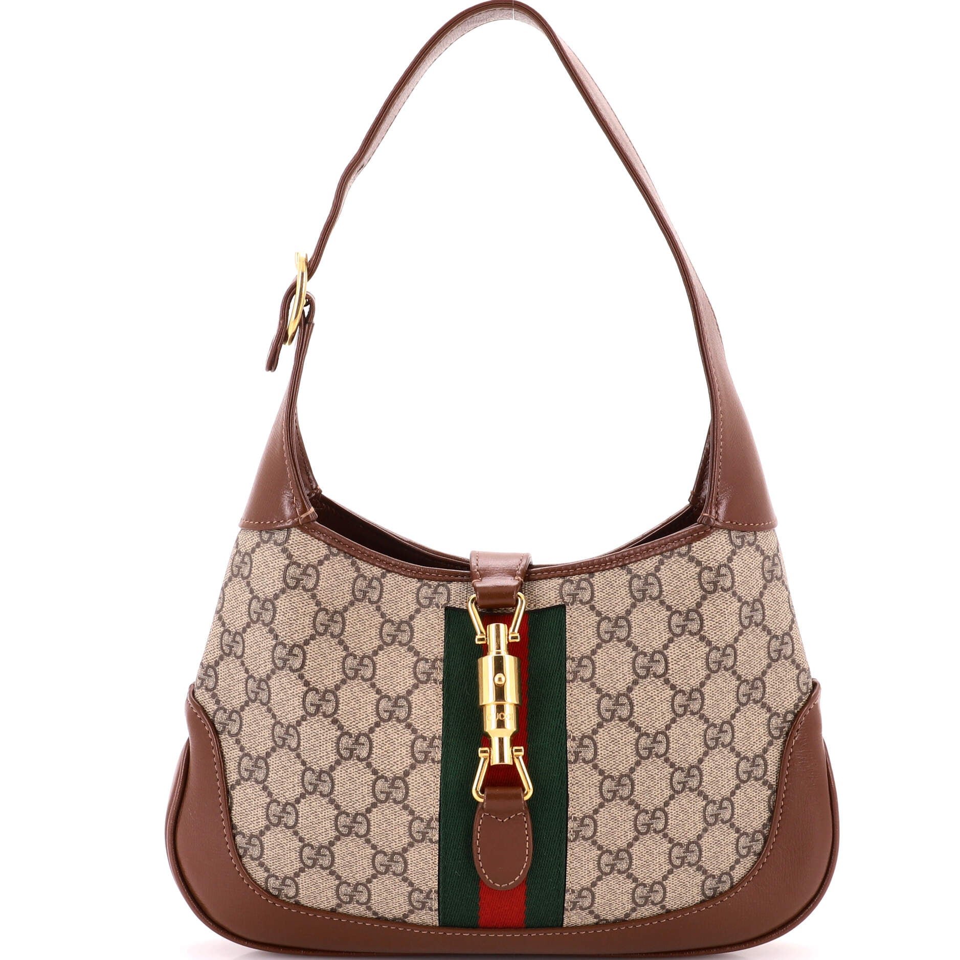 Jackie 1961 Hobo GG Coated Canvas Small