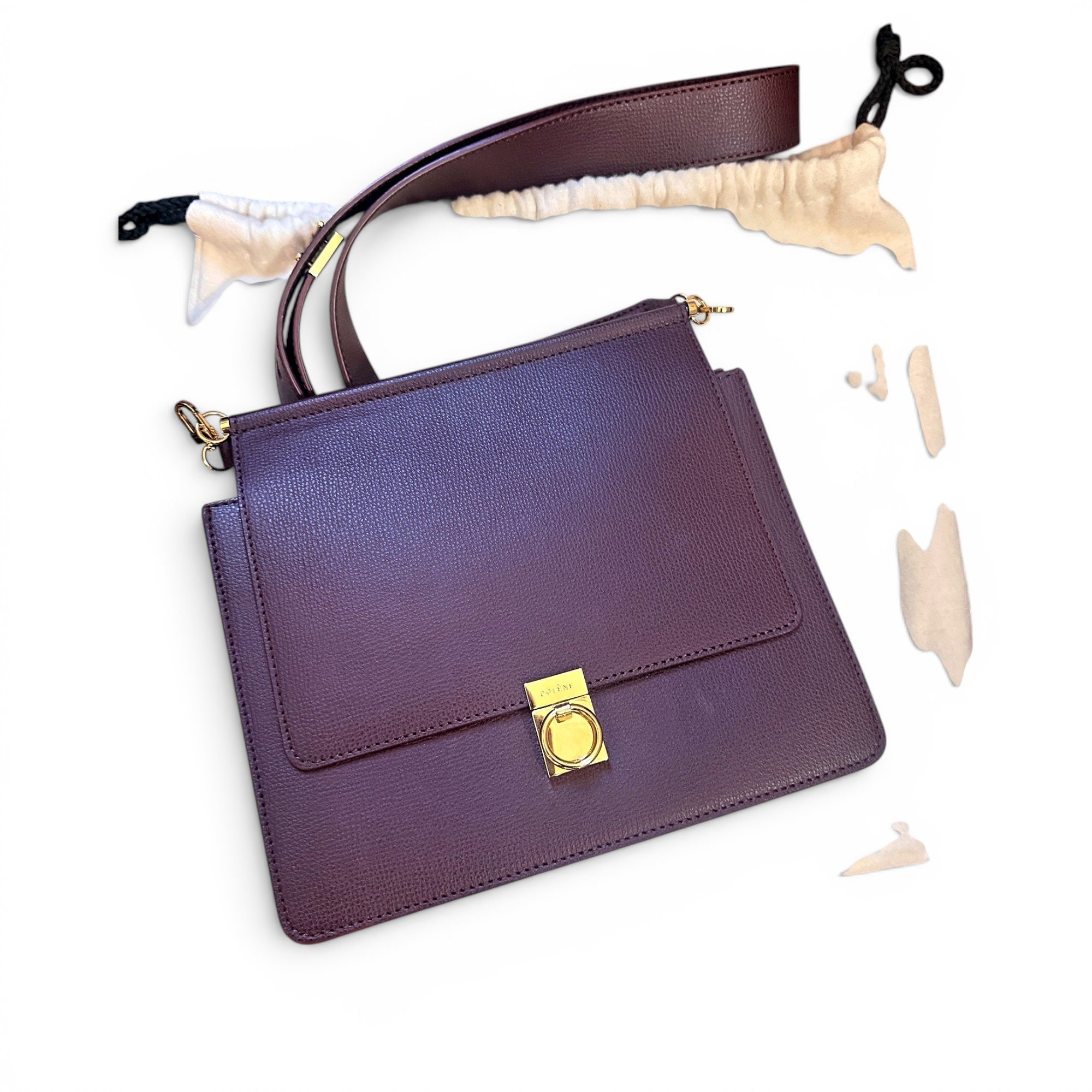Numéro un leather handbag