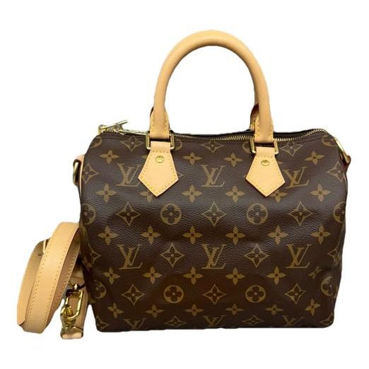 Speedy leather handbag