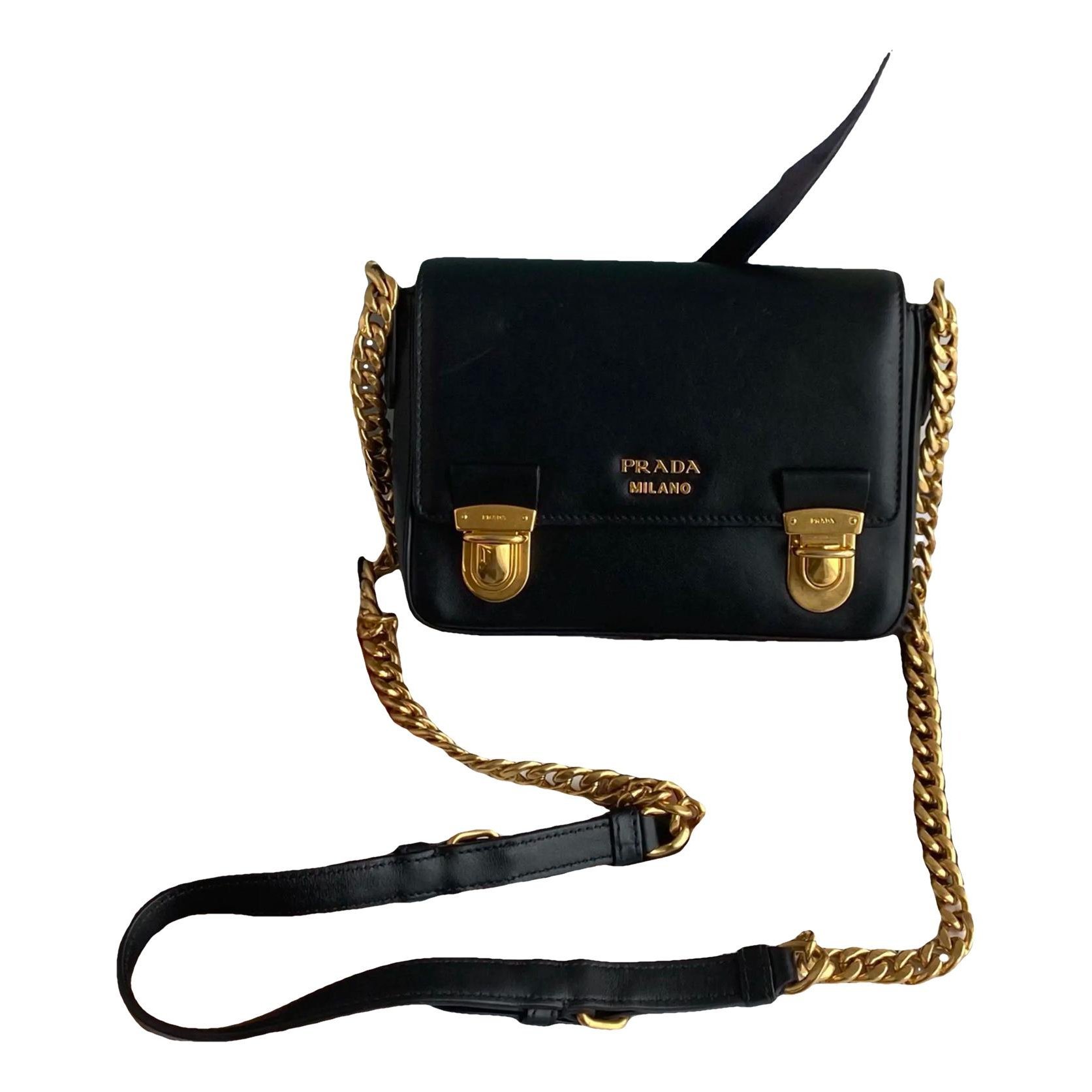 Leather crossbody bag