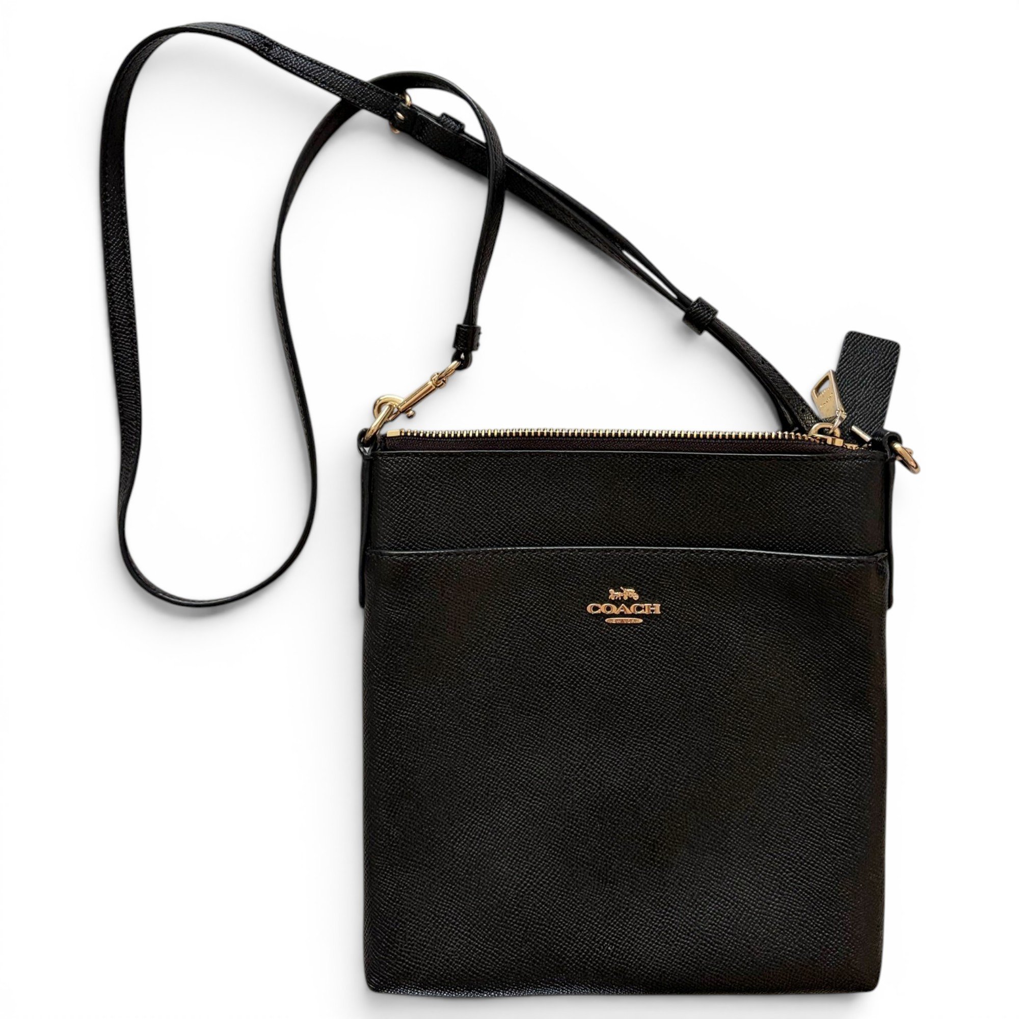 Leather crossbody bag