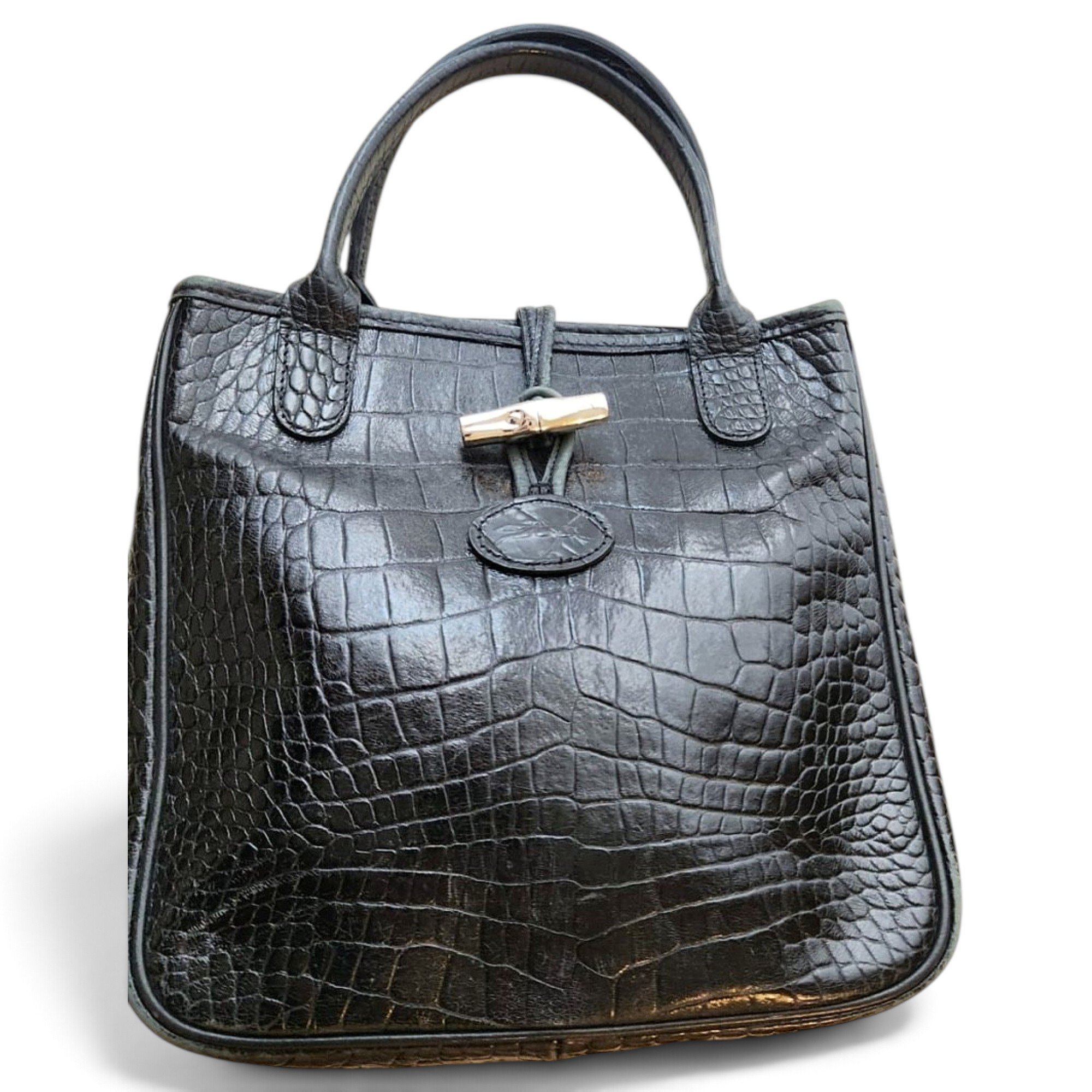 Roseau leather handbag