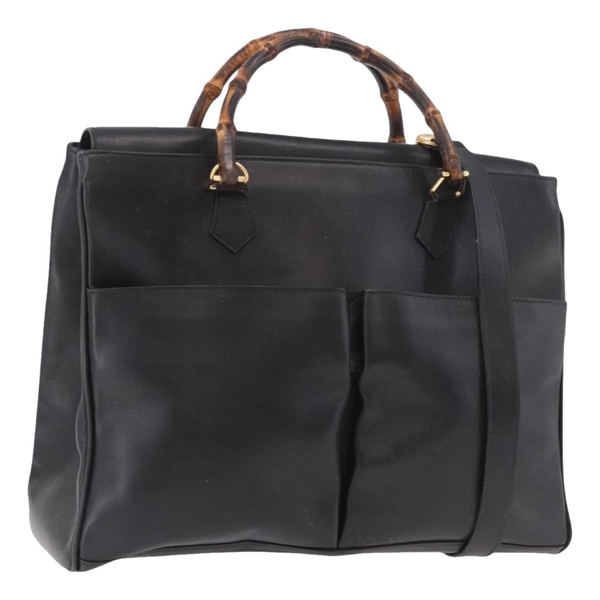 Leather handbag
