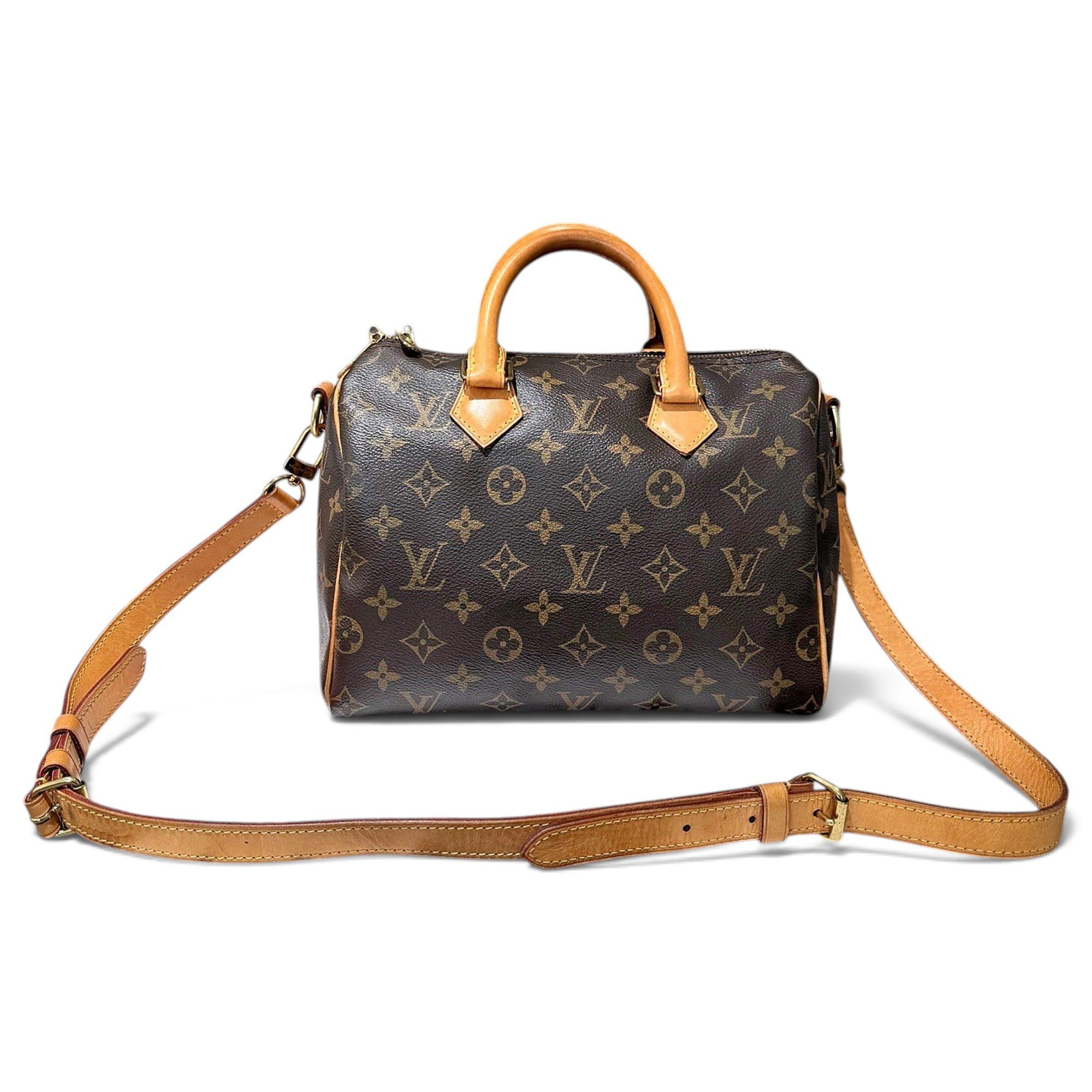 Speedy Bandoulière leather handbag