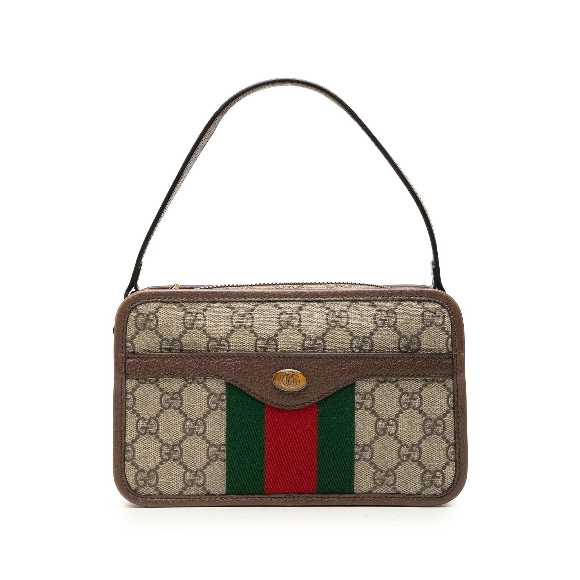 Ophidia leather handbag