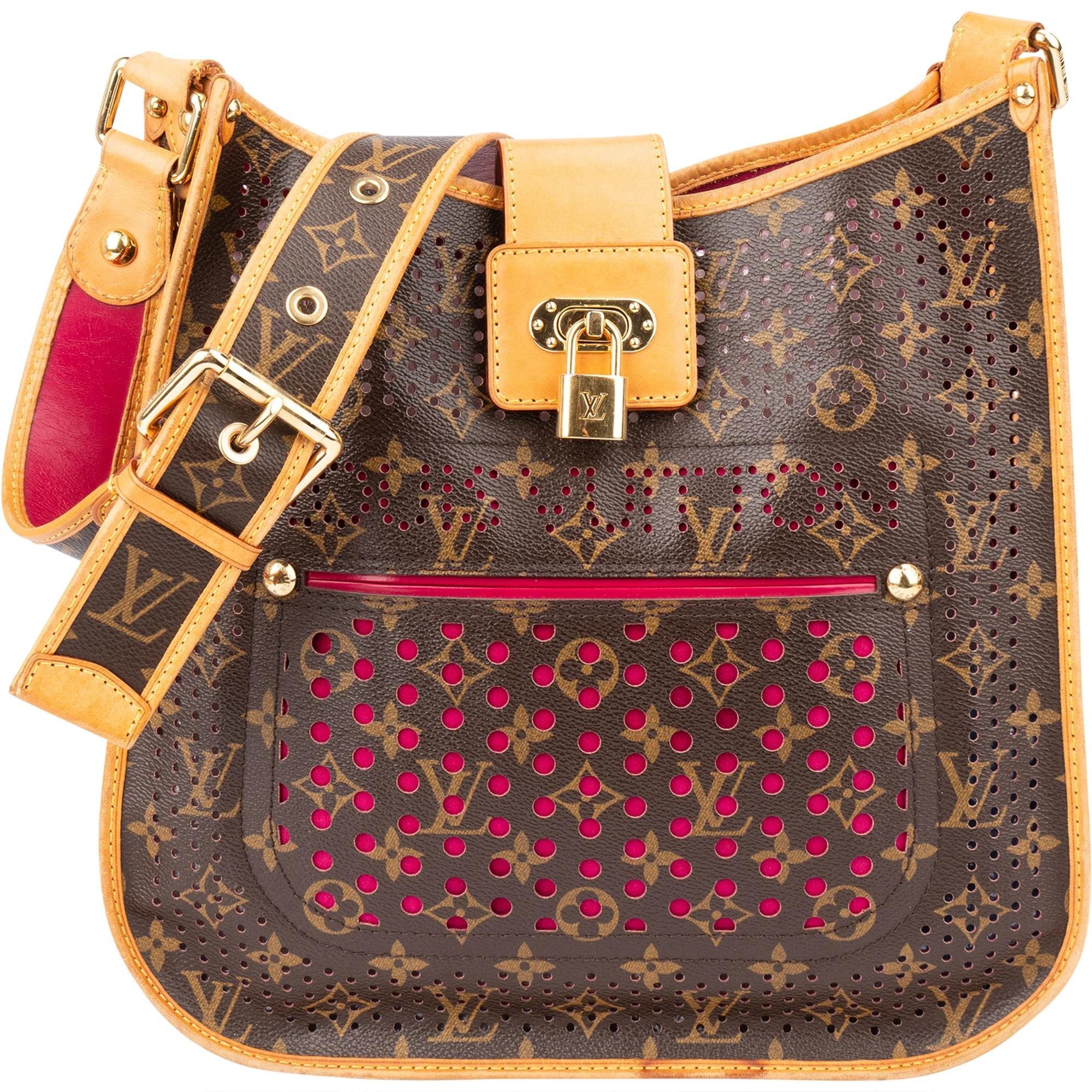 Musette leather crossbody bag