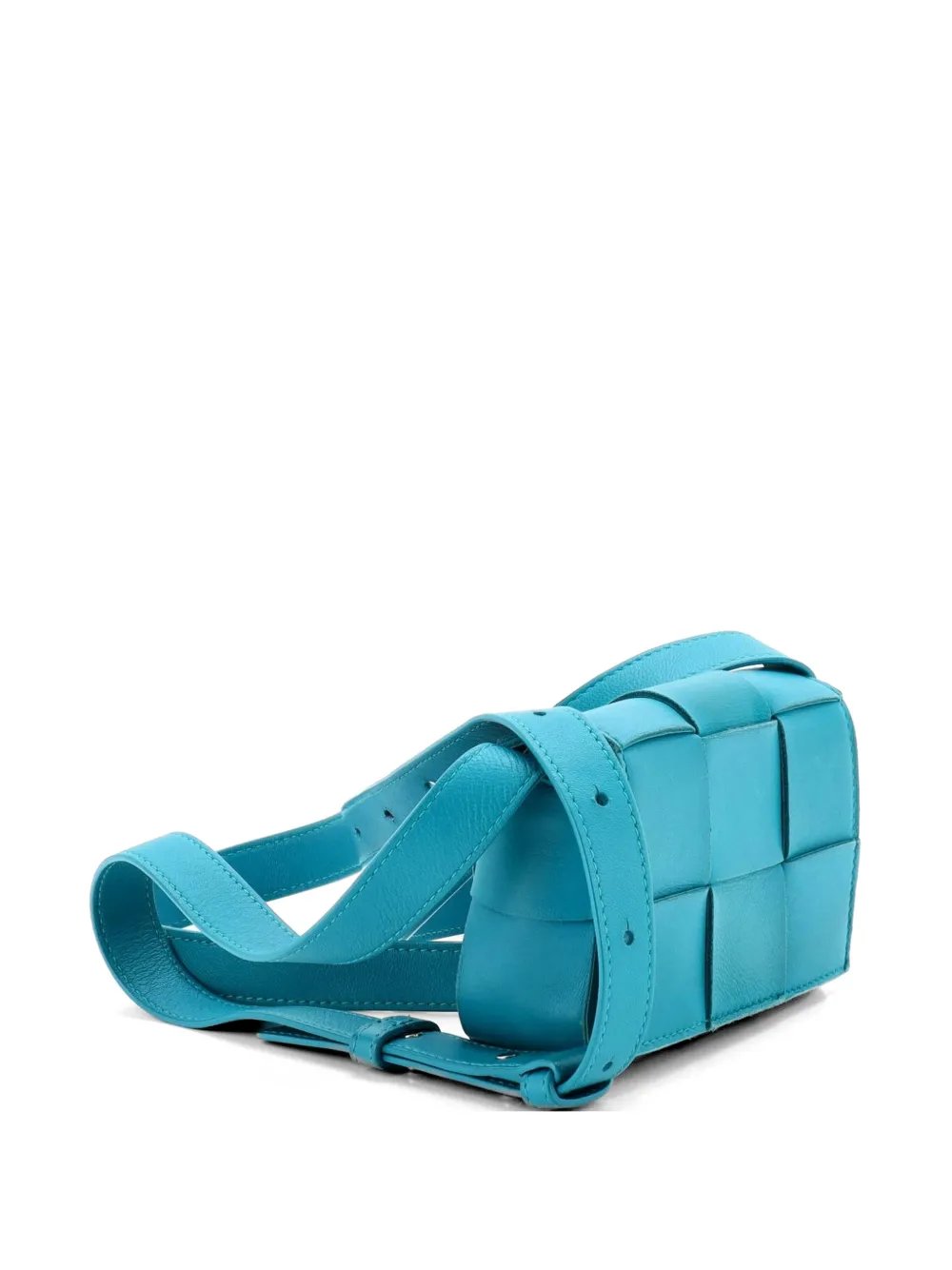 Cassette Maxi Intrecciato Leather Extra Mini crossbody bag