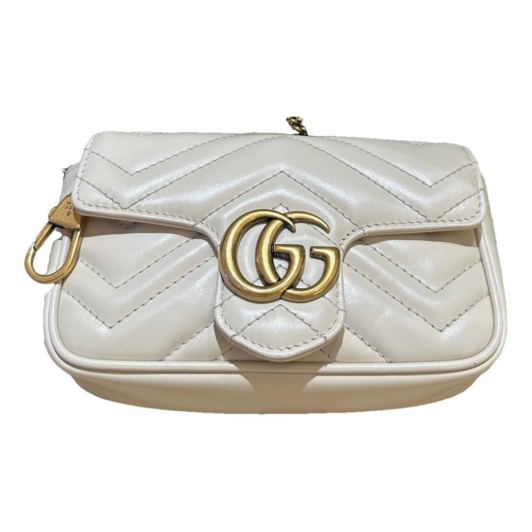 GG Marmont Flap leather crossbody bag