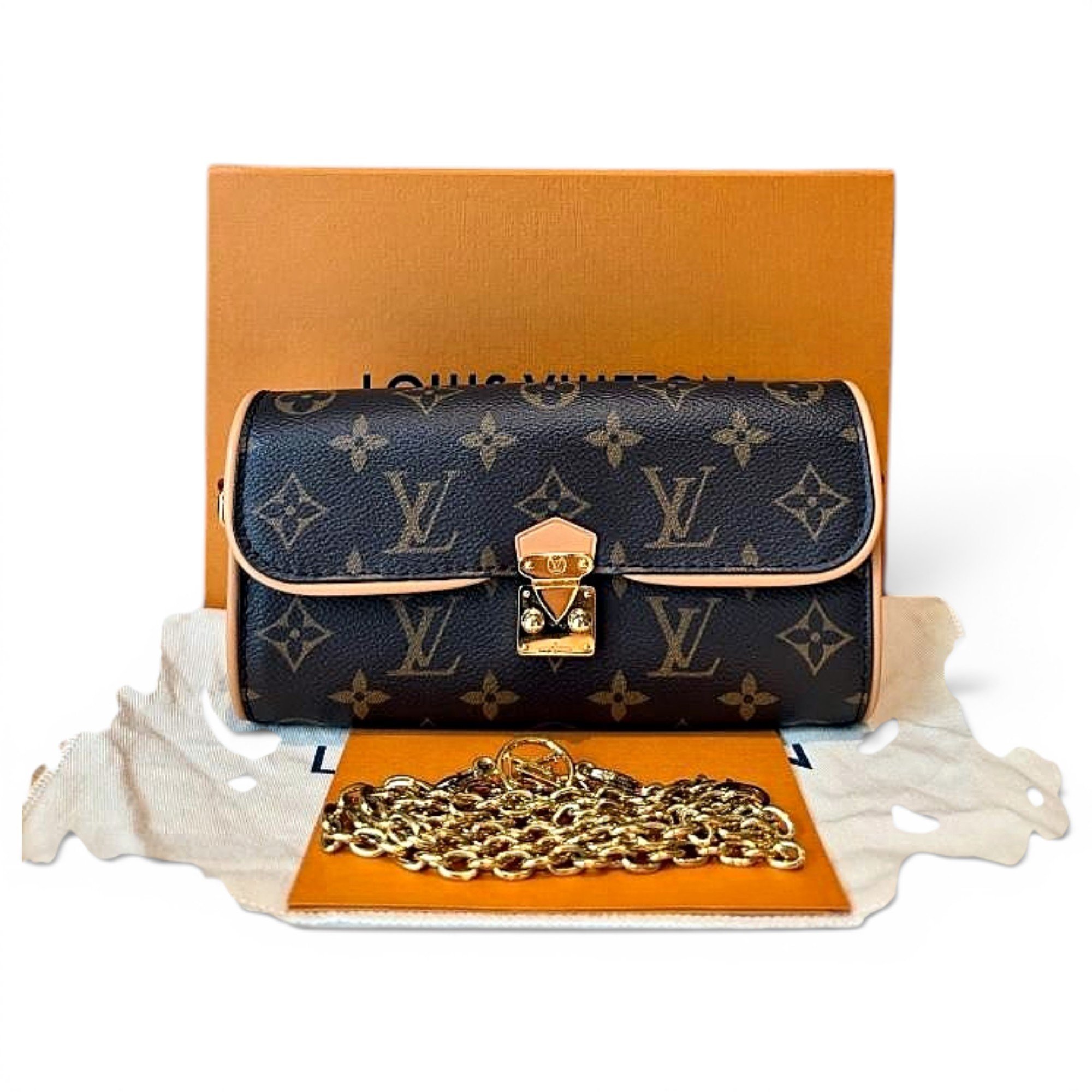 Camille leather handbag