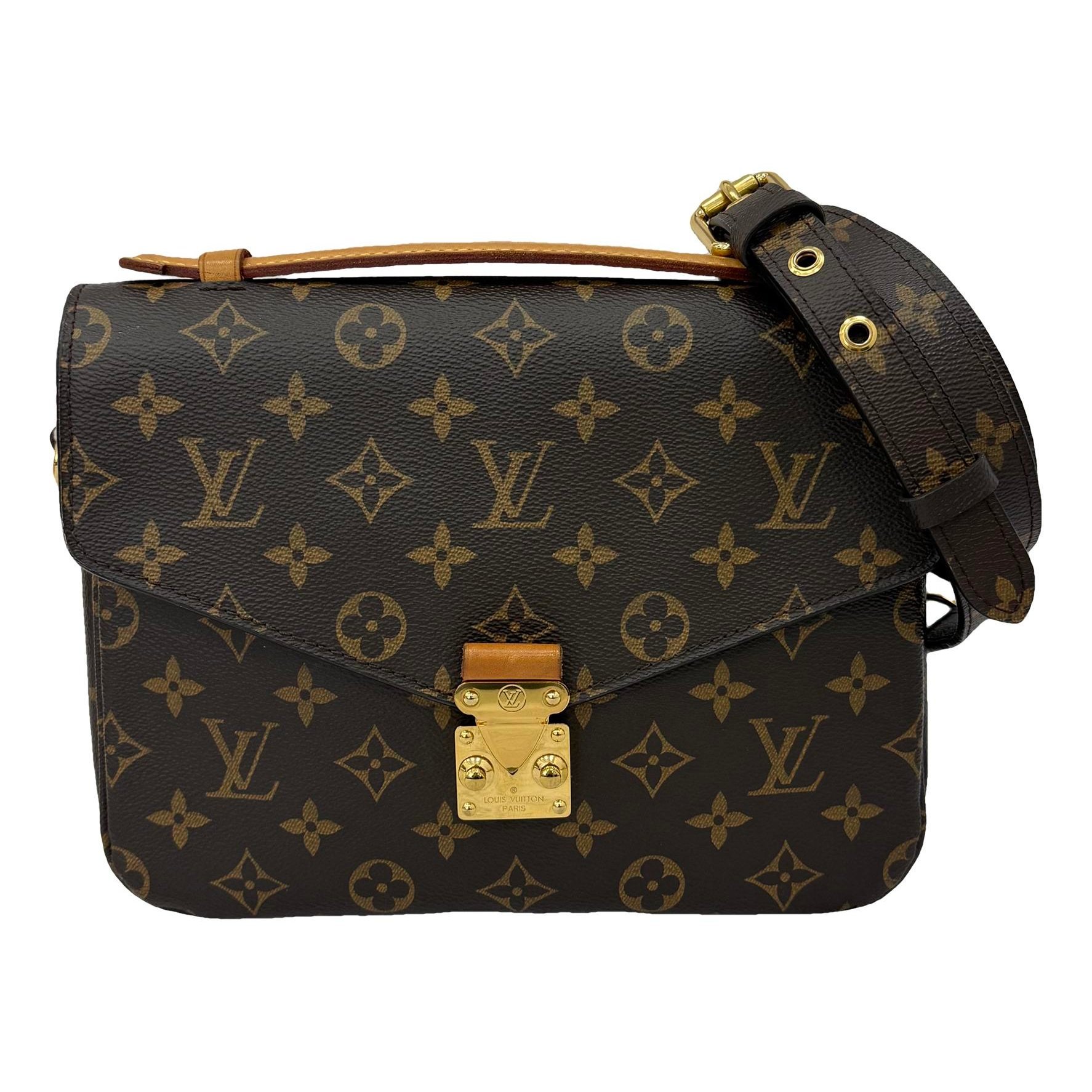 Metis leather handbag